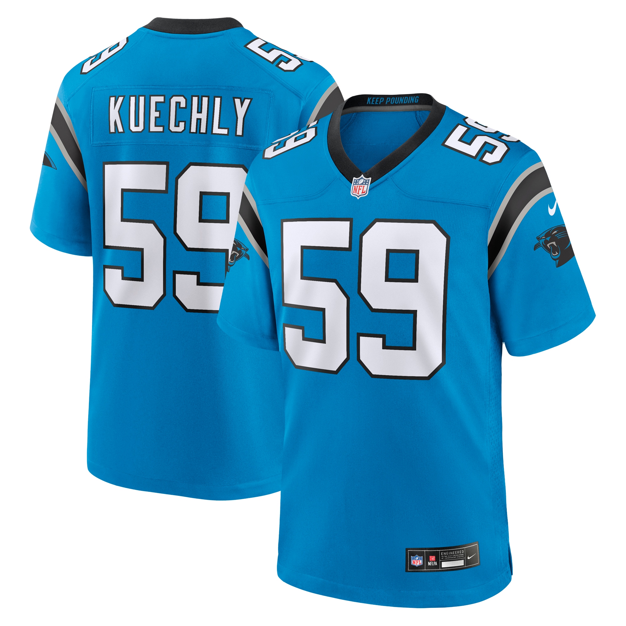 Luke Kuechly Carolina Panthers Retired Player Game Jersey - Men's