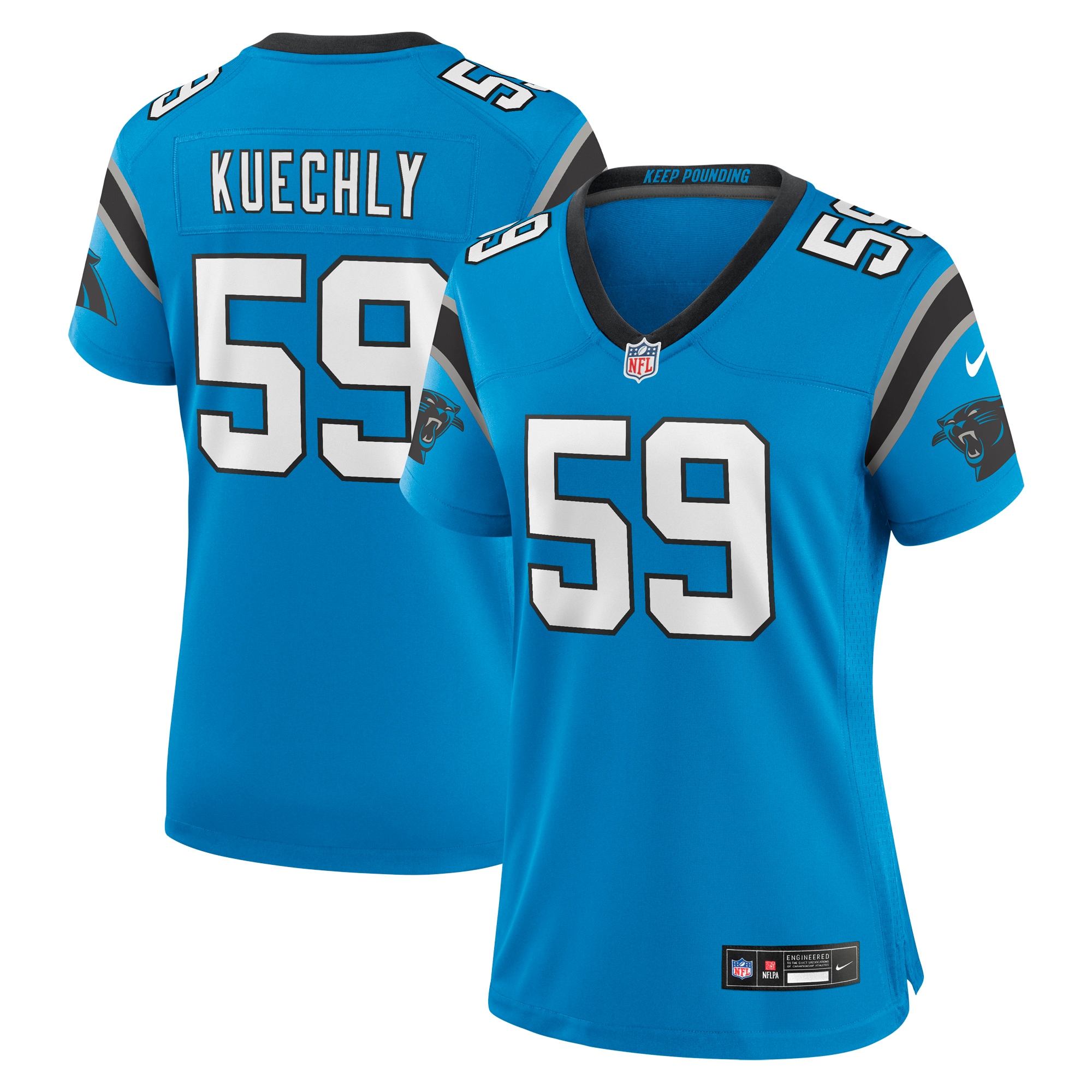 Luke Kuechly Carolina Panthers Retired Player Game Jersey - Women's