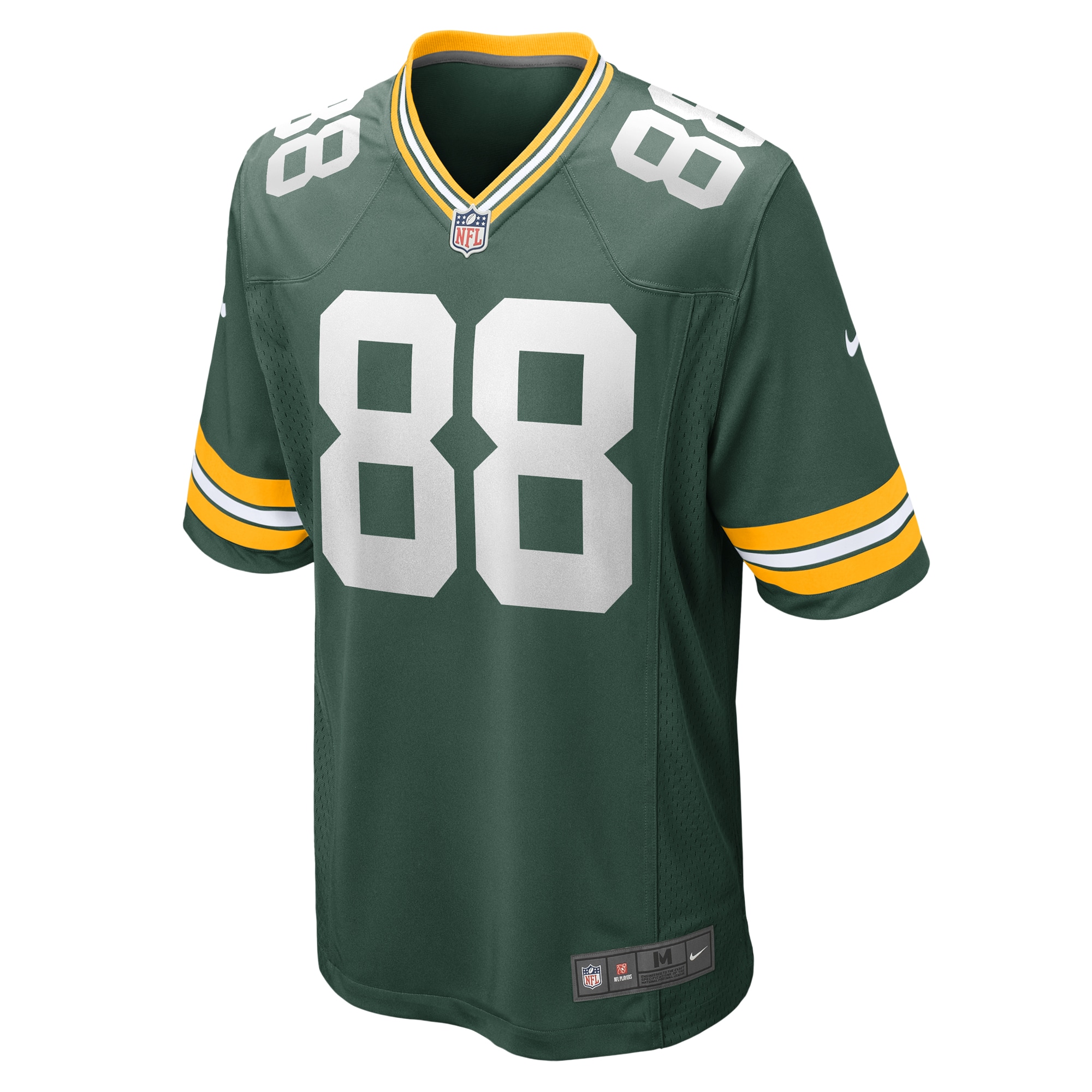 Alternative view of Luke Musgrave Green Bay Packers Game Jersey - Men's