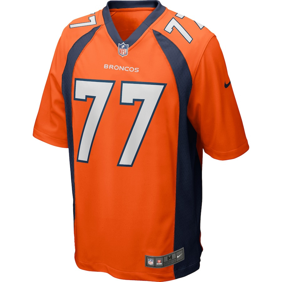 Alternative view of Lyle Alzado #77 Denver Broncos Game Jersey - Men's | Orange