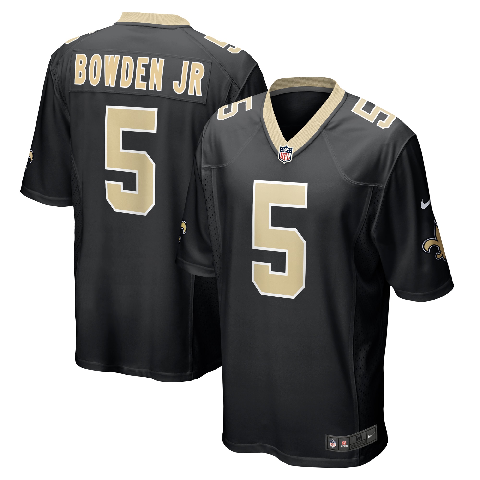 Lynn Bowden Jr. New Orleans Saints Game Jersey - Men's