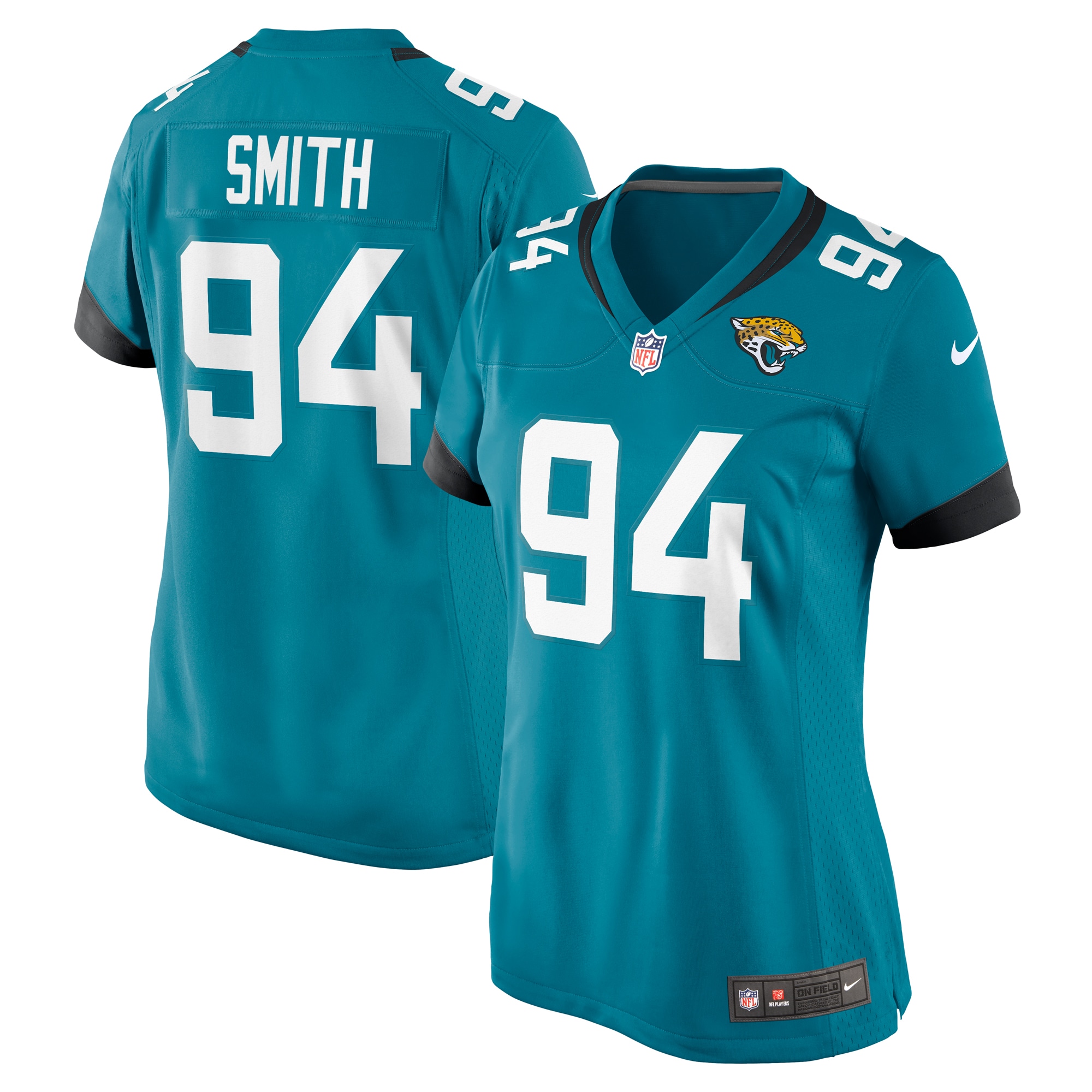 Maason Smith Jacksonville Jaguars Game Jersey - Women's