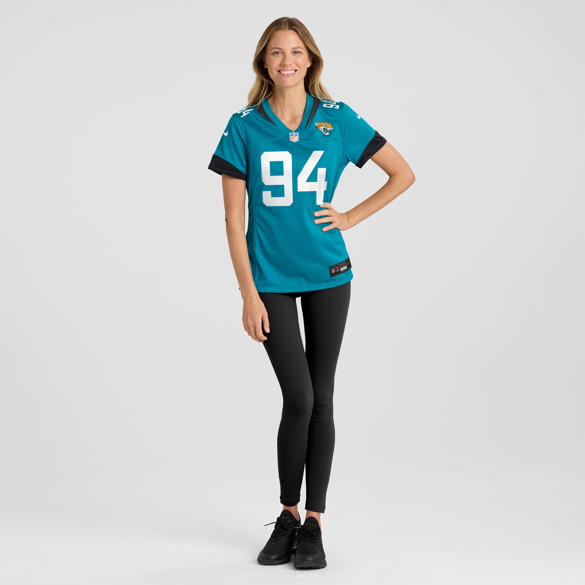 Maason Smith Jacksonville Jaguars Game Jersey - Women's - Image 4