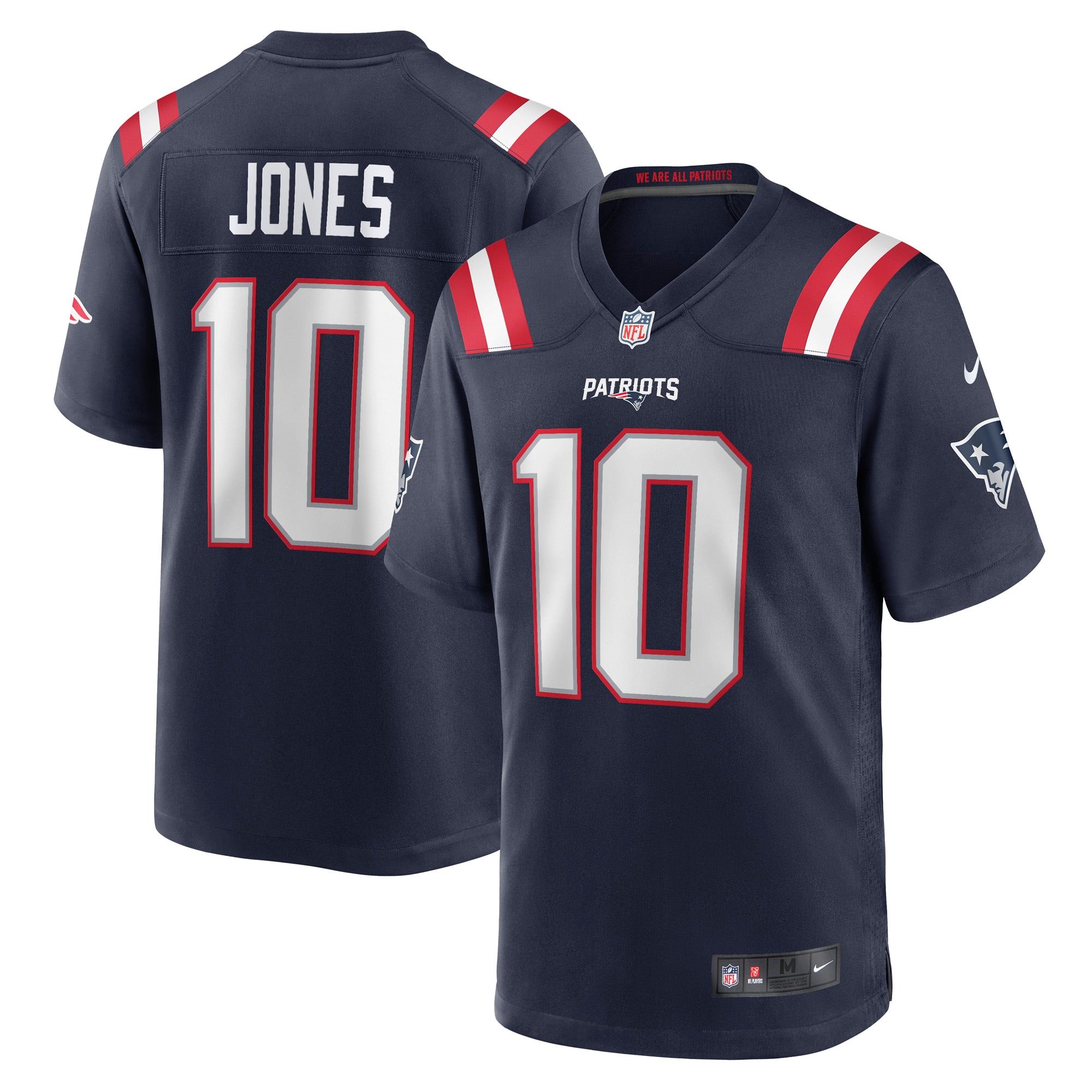 Mac Jones New England Patriots Game Jersey - Men's