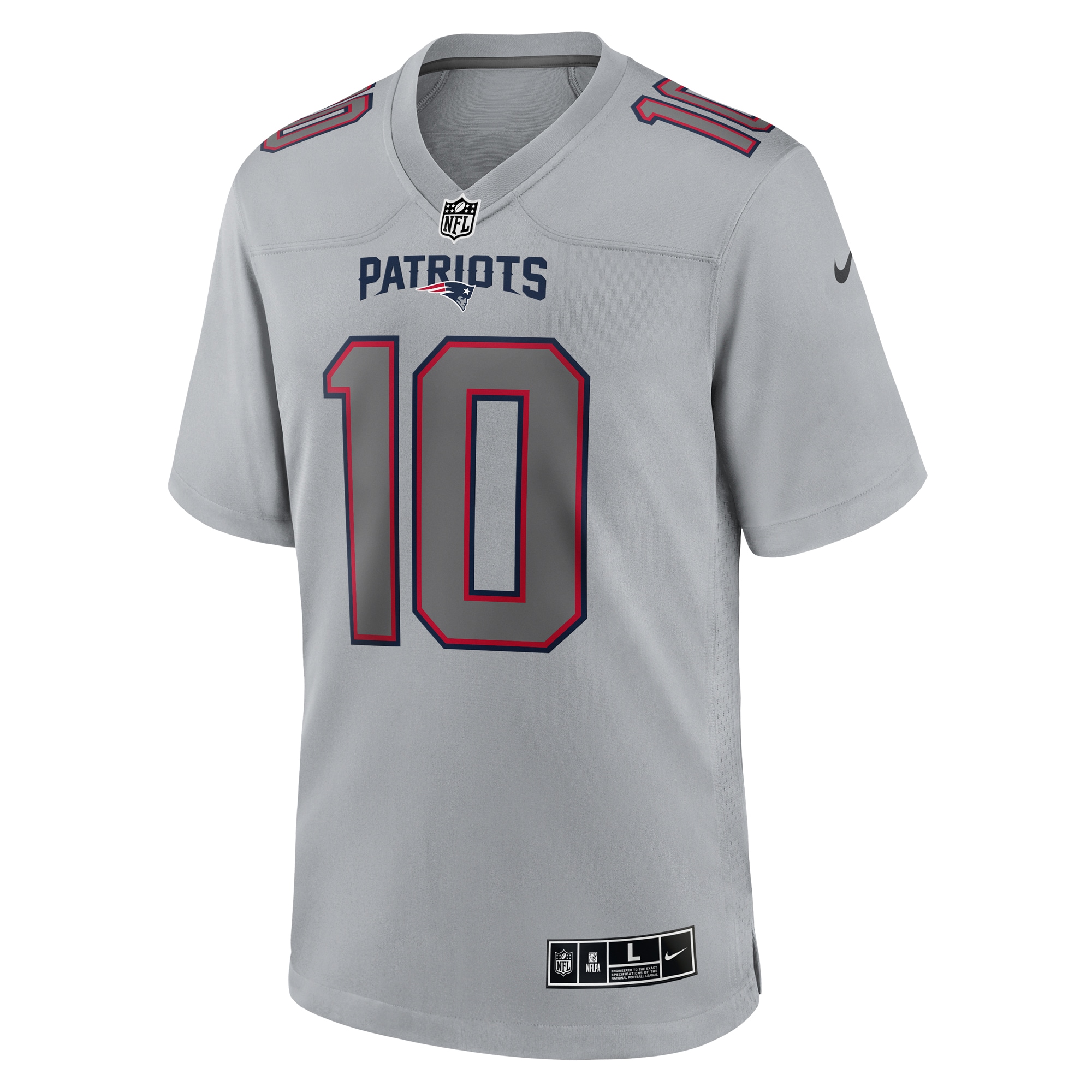Alternative view of Mac Jones New England Patriots Game Jersey - Men's