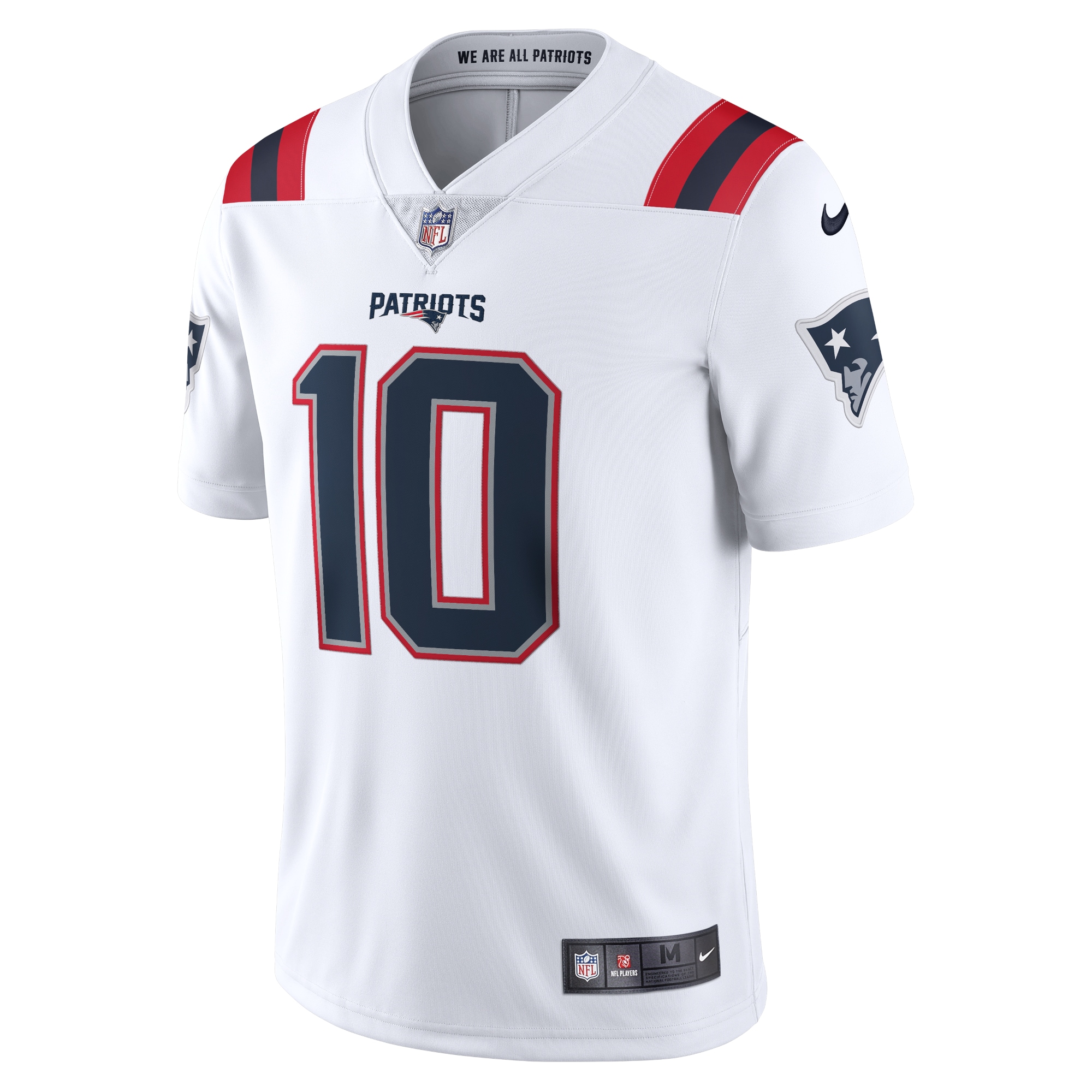 Alternative view of Mac Jones New England Patriots Limited Jersey - Men's