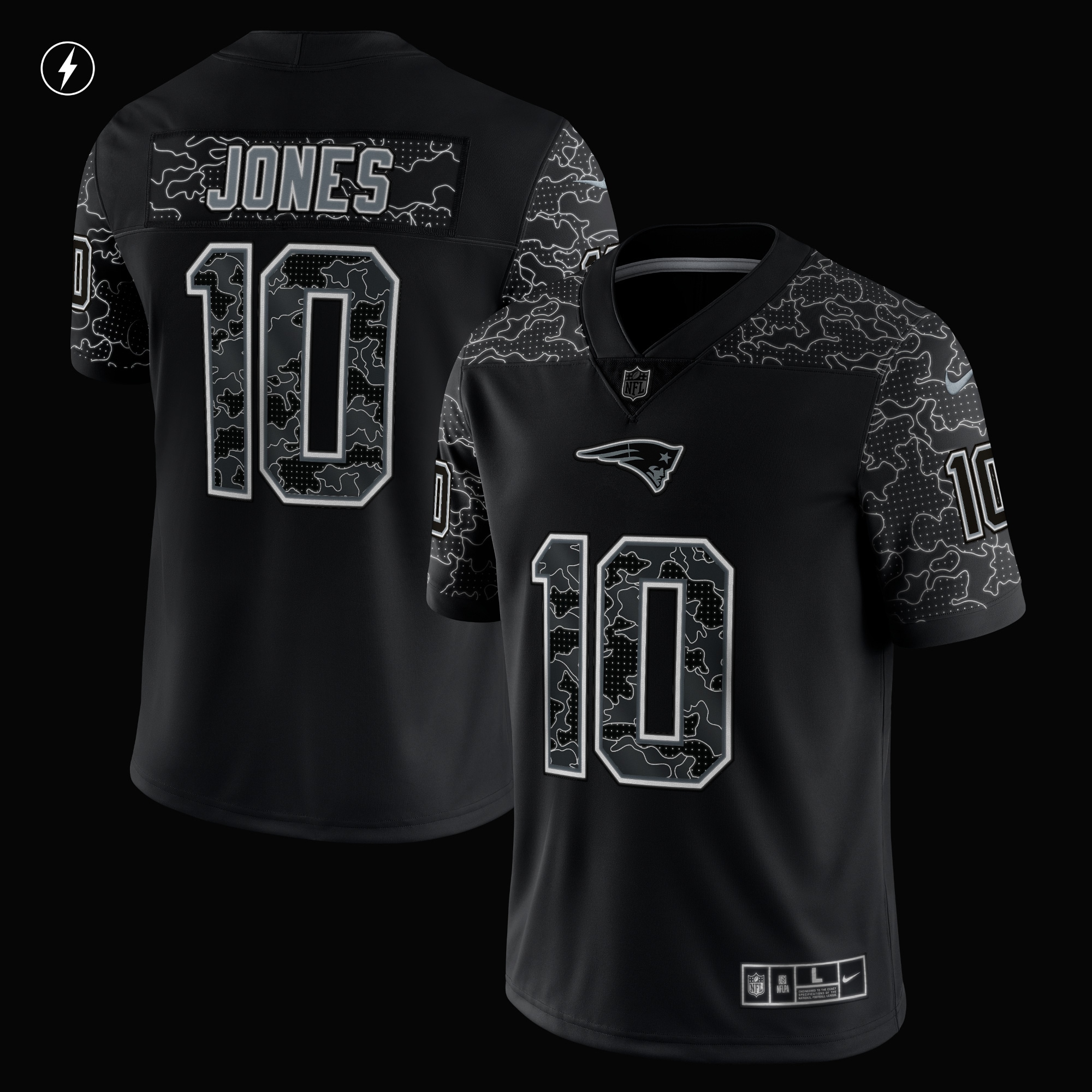 Alternative view of Mac Jones New England Patriots Limited Jersey - Men's