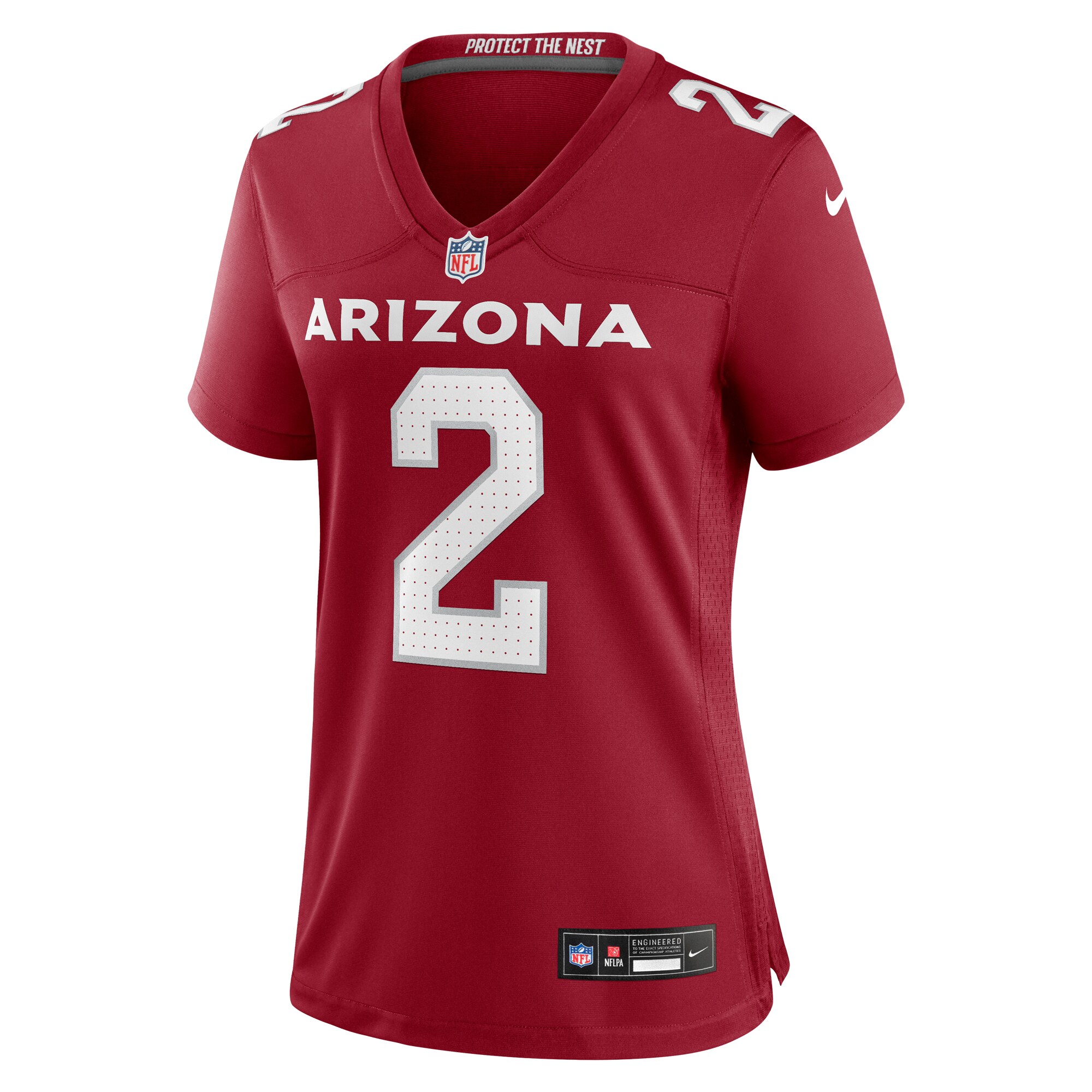 Alternative view of Mack Wilson Arizona Cardinals Game Jersey - Women's