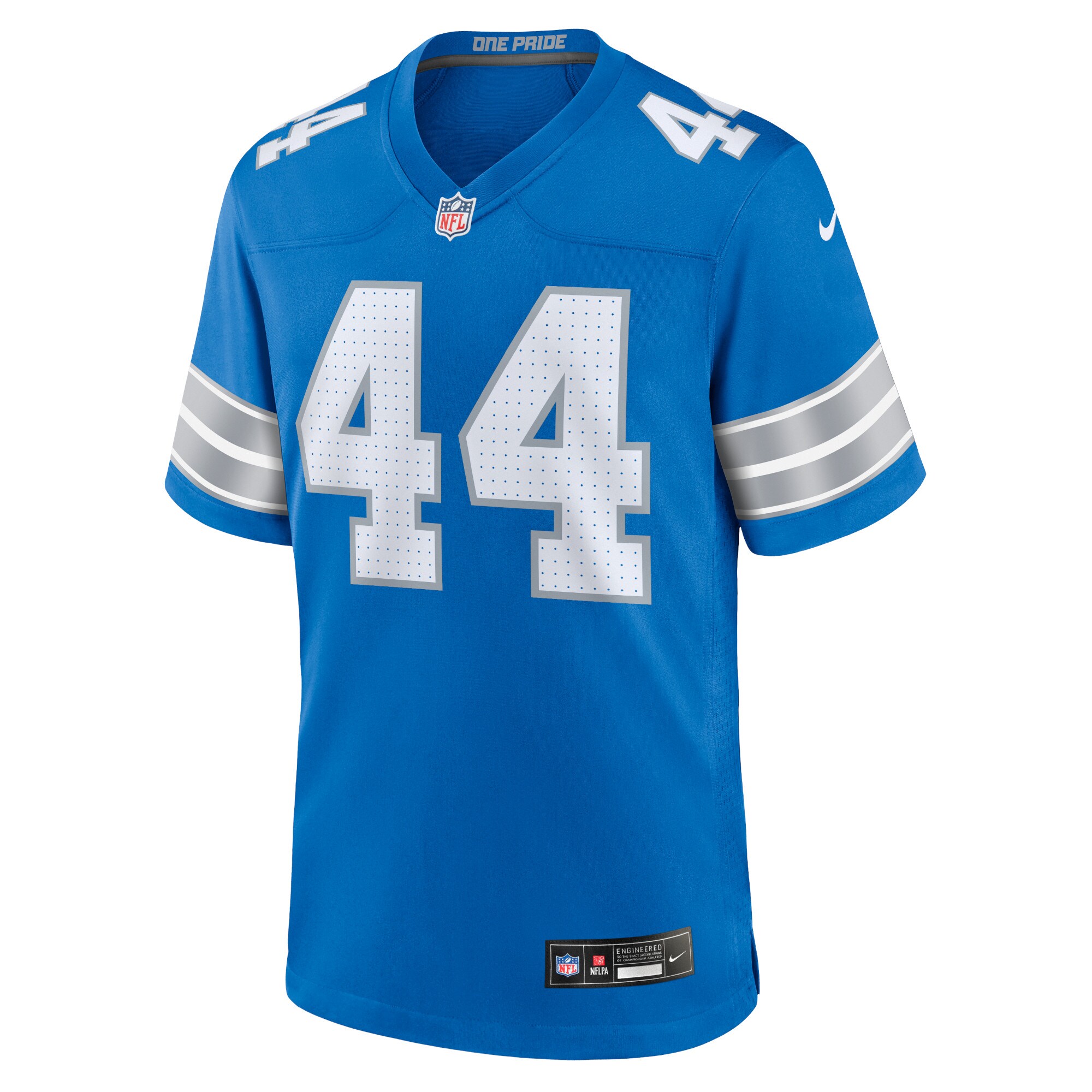 Alternative view of Malcolm Rodriguez Detroit Lions Game Jersey - Men's