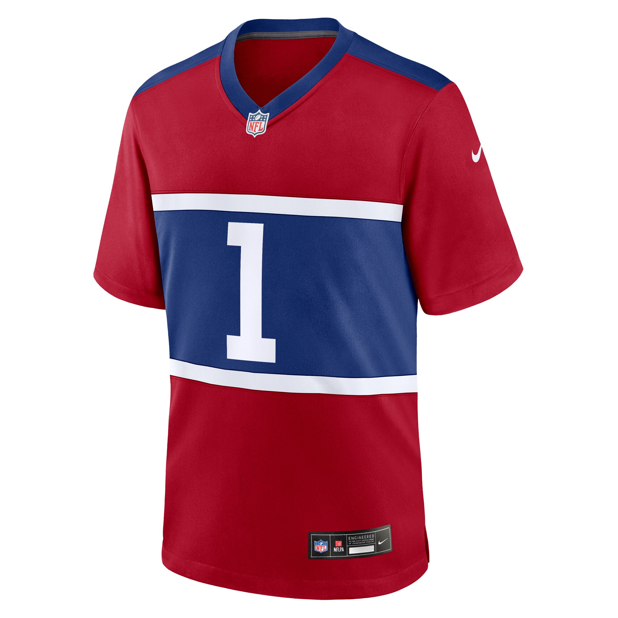 Alternative view of Malik Nabers Century New York Giants Alternate Game Jersey - Men's