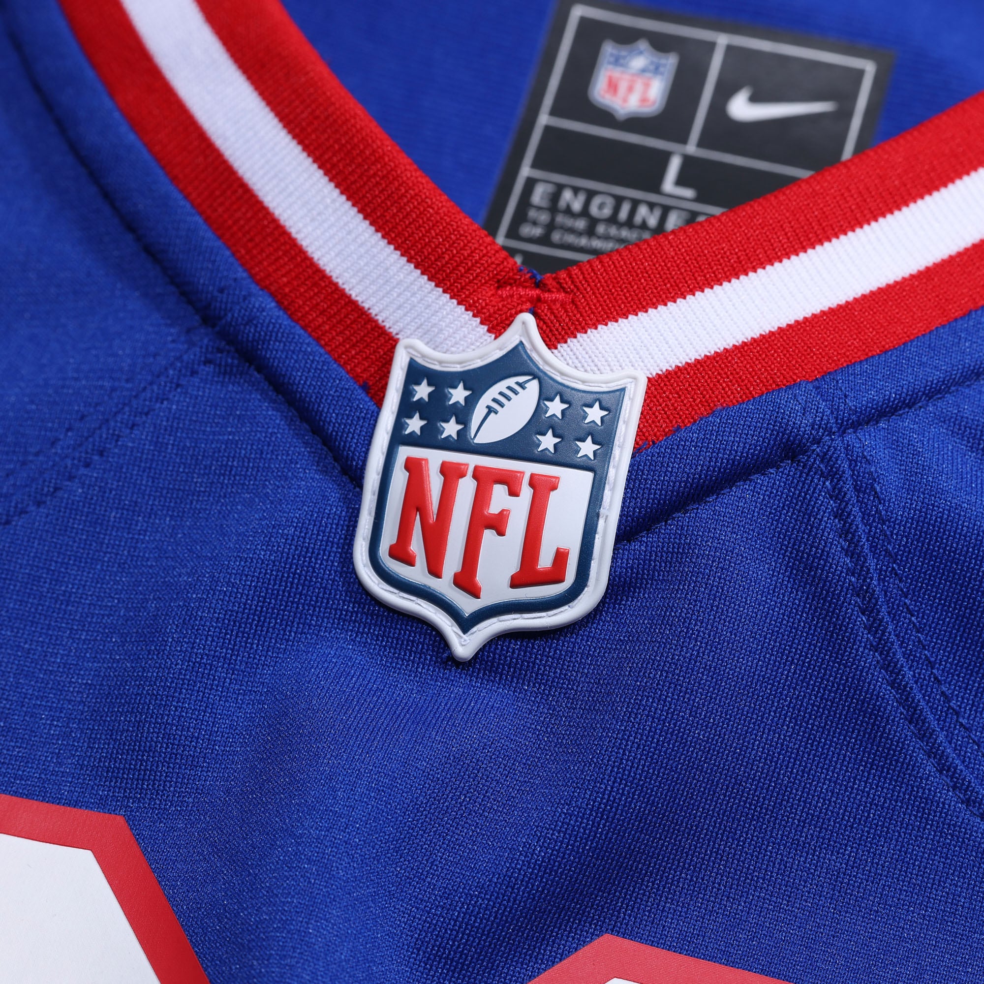 Malik Nabers New York Giants 2nd Alternate Game Jersey - Men's - Image 4