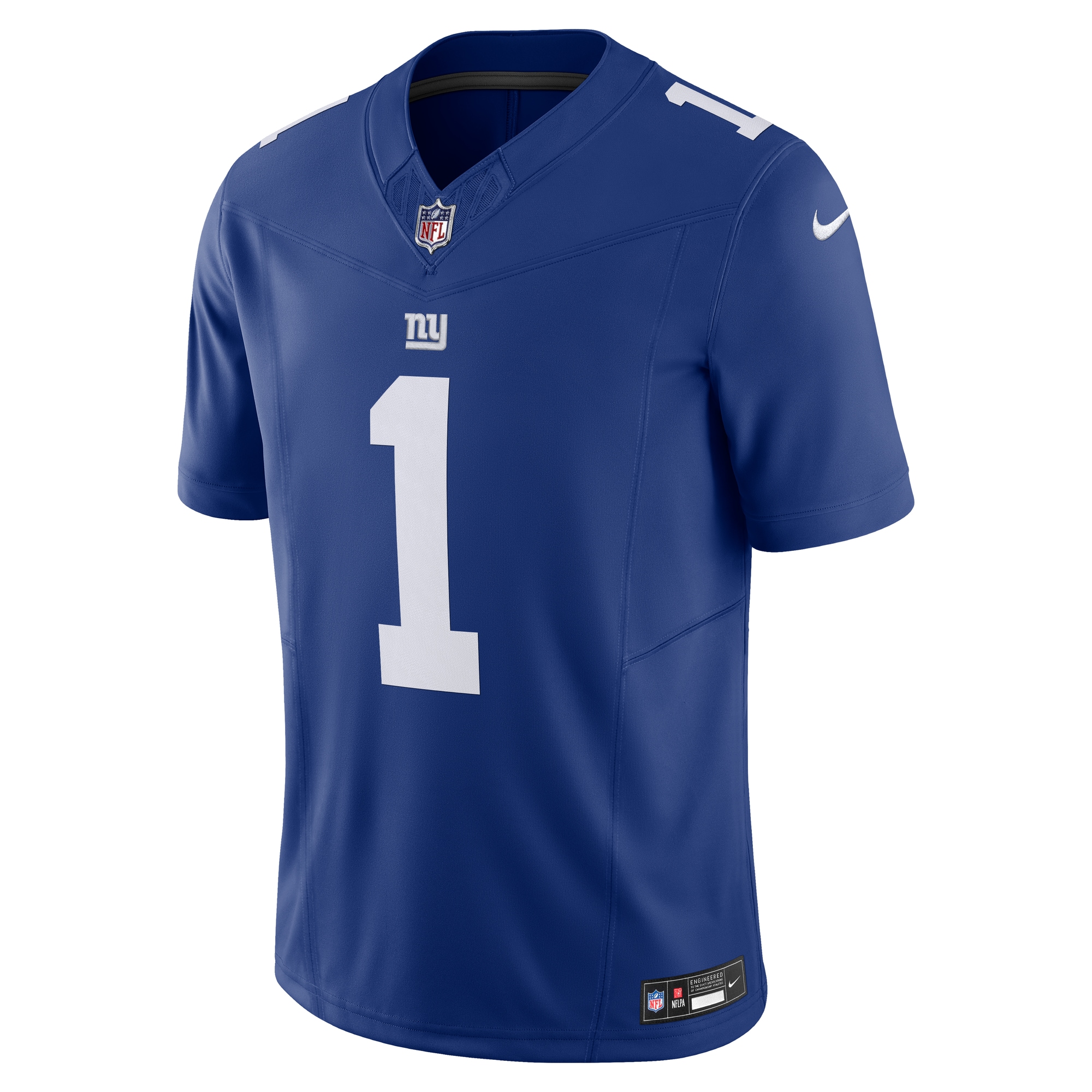 Alternative view of Malik Nabers New York Giants Vapor F.U.S.E. Limited Jersey - Men's