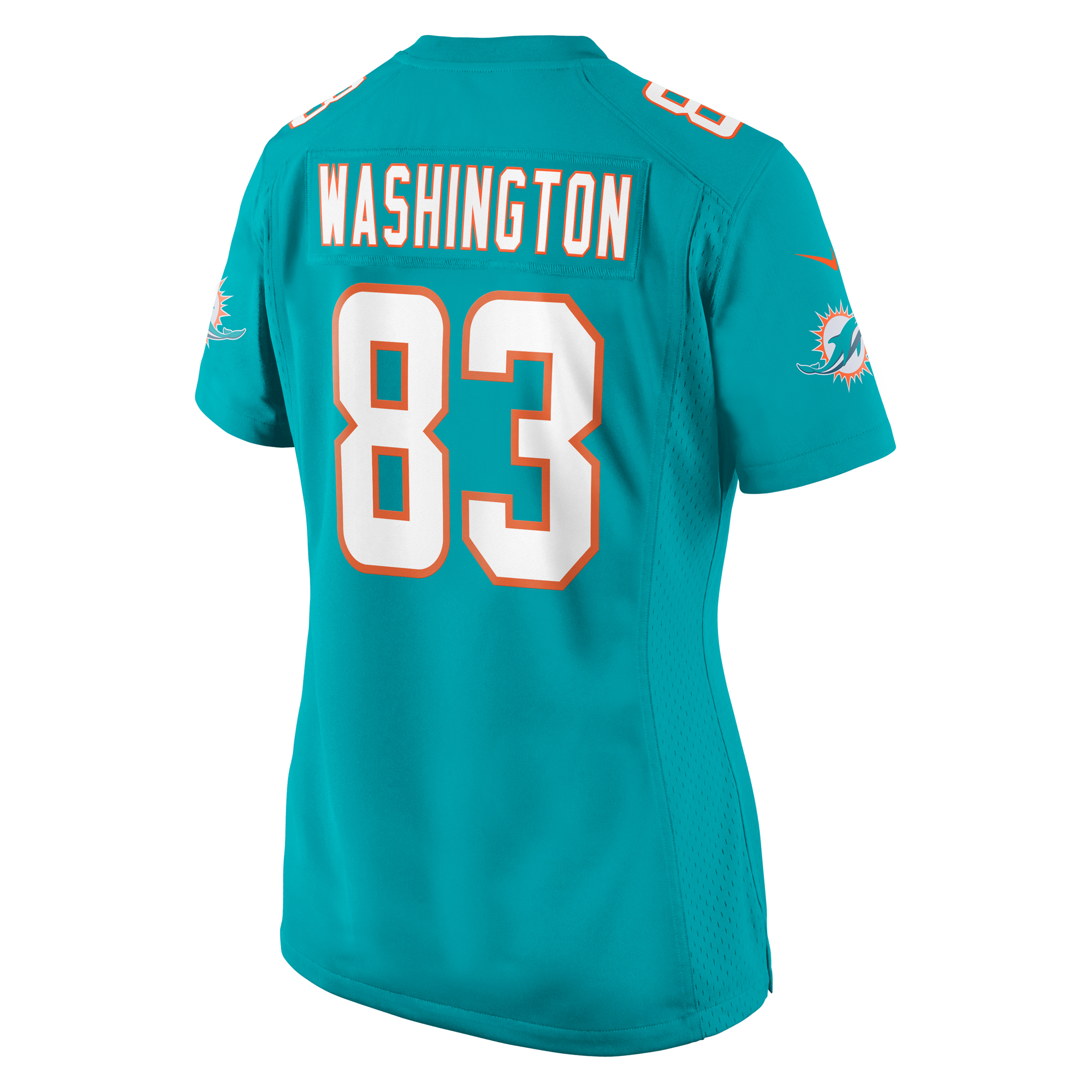 Malik Washington Miami Dolphins Game Jersey - Women's - Image 3