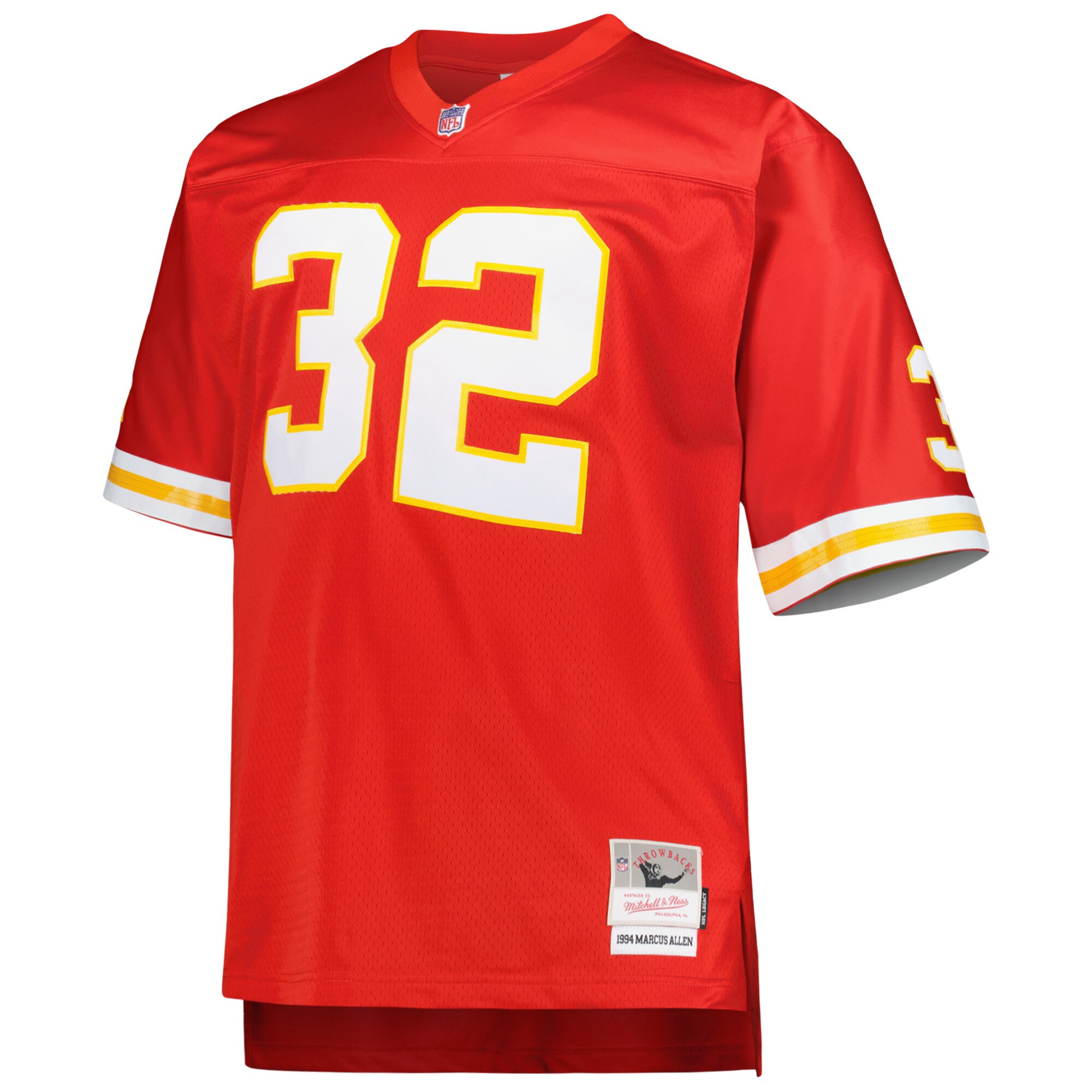 Alternative view of Marcus Allen Mitchell & Ness Kansas City Chiefs Retired Player Game Jersey - Men's