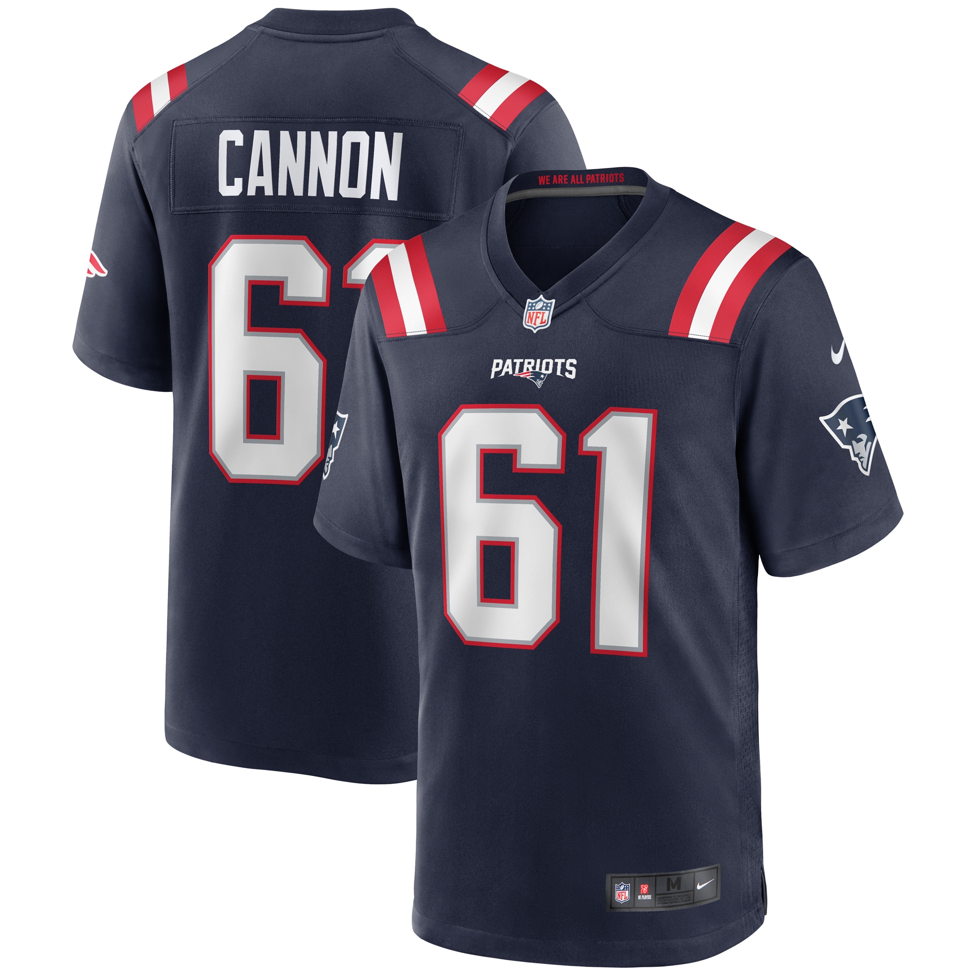Marcus Cannon New England Patriots Game Jersey - Men's