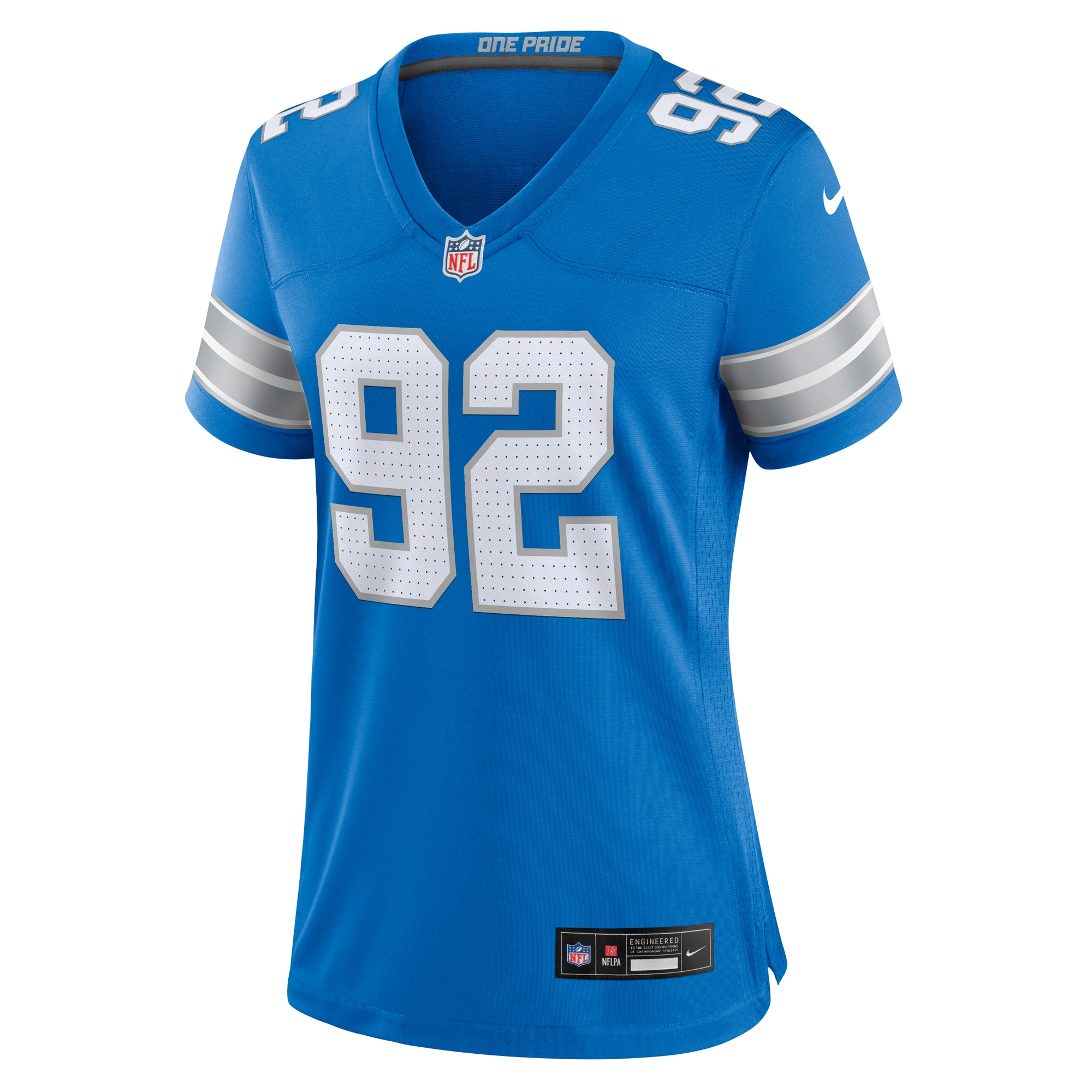 Alternative view of Marcus Davenport Detroit Lions Game Jersey - Women's