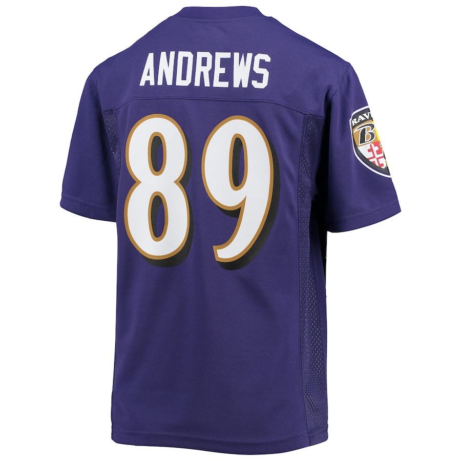 Mark Andrews #89 Baltimore Ravens Game Jersey - Youth | Purple - Image 3