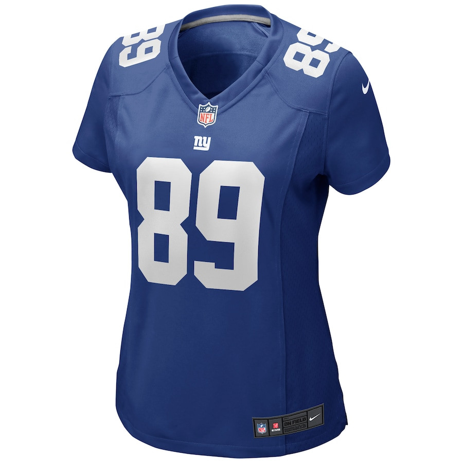 Alternative view of Mark Bavaro #89 New York Giants Game Jersey - Women's | Royal
