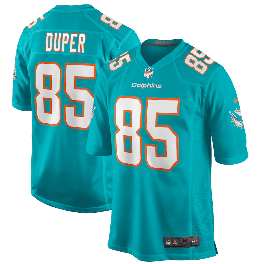 Mark Duper #85 Miami Dolphins Game Jersey - Men's | Aqua