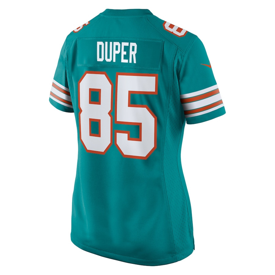 Mark Duper #85 Miami Dolphins Game Jersey - Women's | Aqua - Image 3