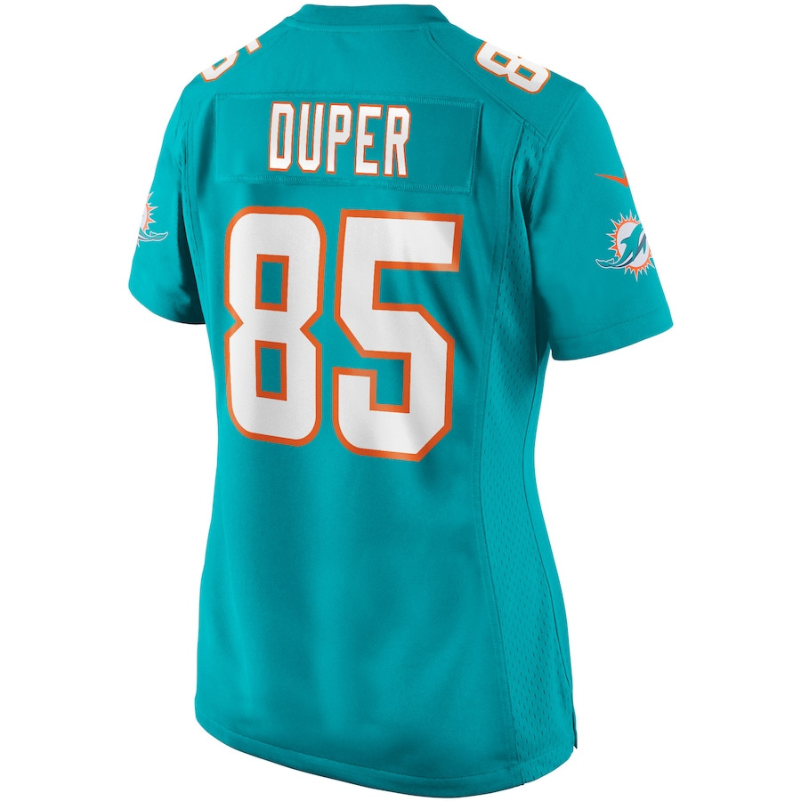 Mark Duper #85 Miami Dolphins Game Jersey - Women's | Aqua - Image 3