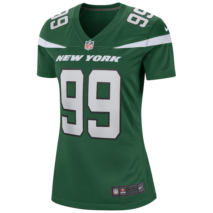 Alternative view of Mark Gastineau #99 New York Jets Game Jersey - Women's | Gotham Green