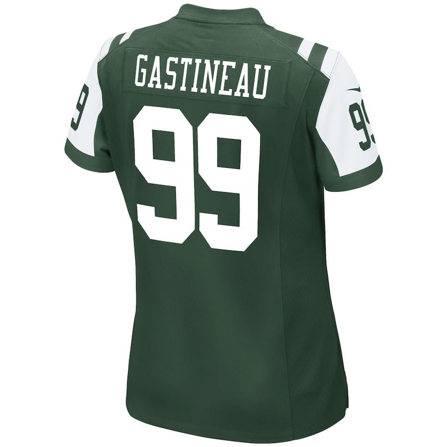 Mark Gastineau #99 New York Jets Game Jersey - Women's | Green - Image 3