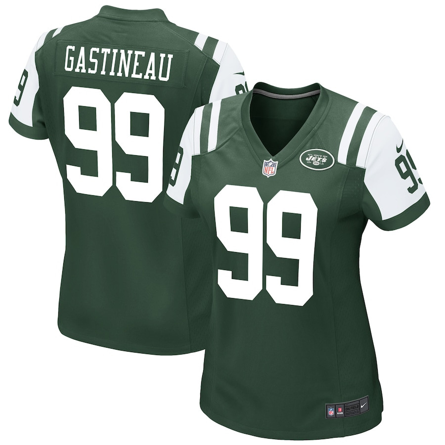Mark Gastineau #99 New York Jets Game Jersey - Women's | Green