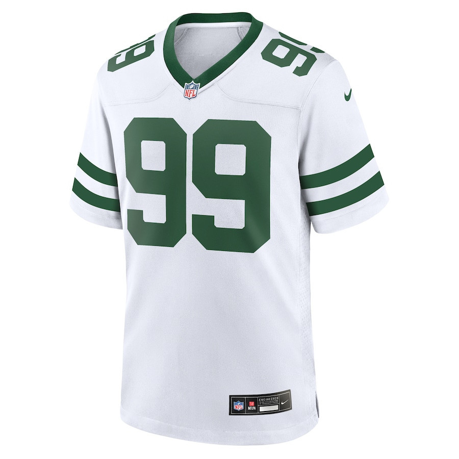 Alternative view of Mark Gastineau #99 New York Jets Retired Player Game Jersey - Men's | Men White