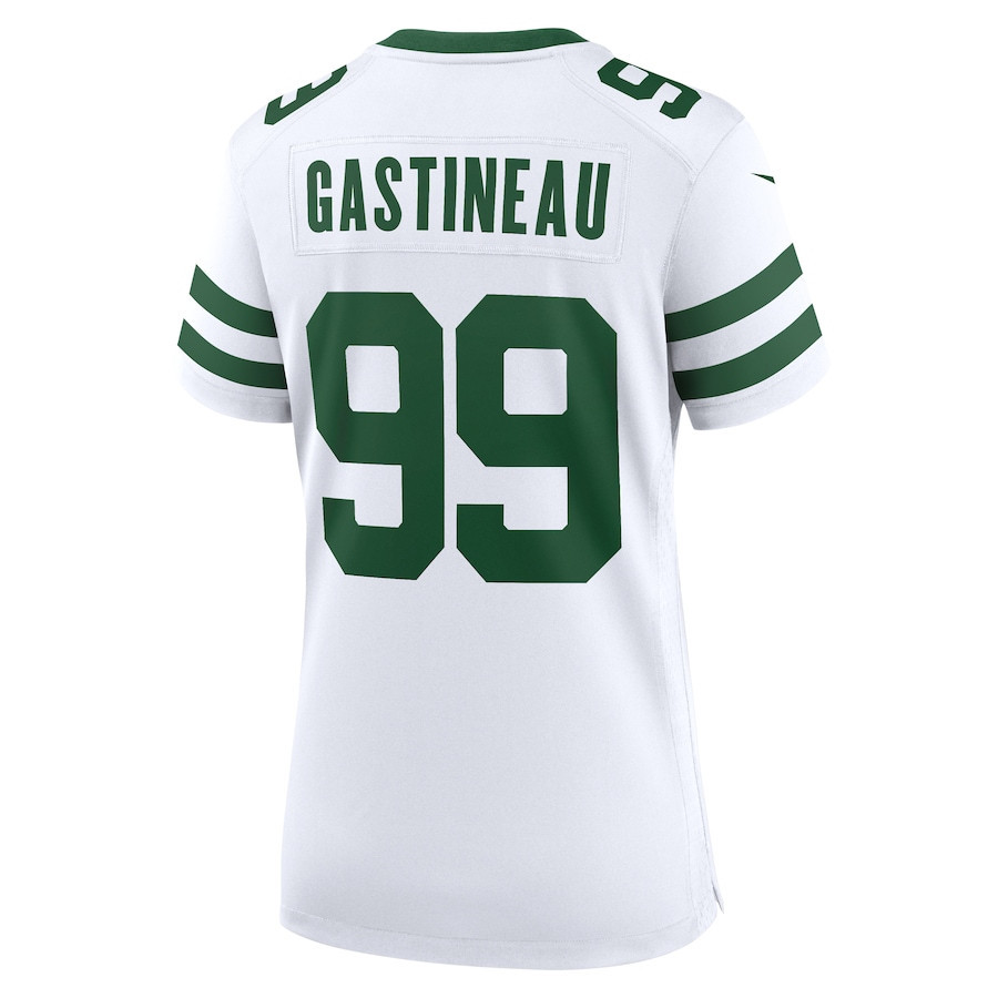 Mark Gastineau #99 New York Jets Retired Player Game Jersey - Women's - Image 3