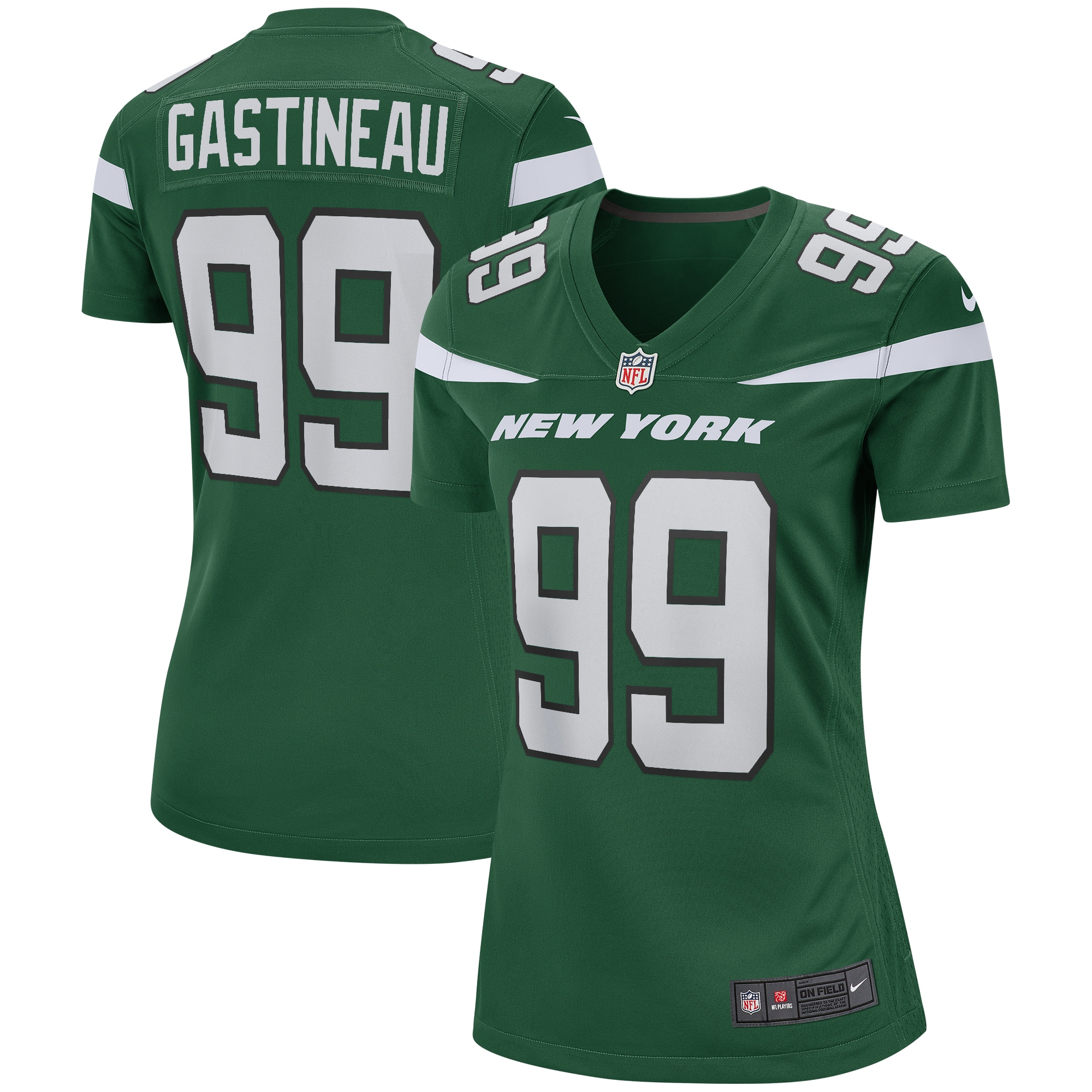 Mark Gastineau New York Jets Retired Player Game Jersey - Women's