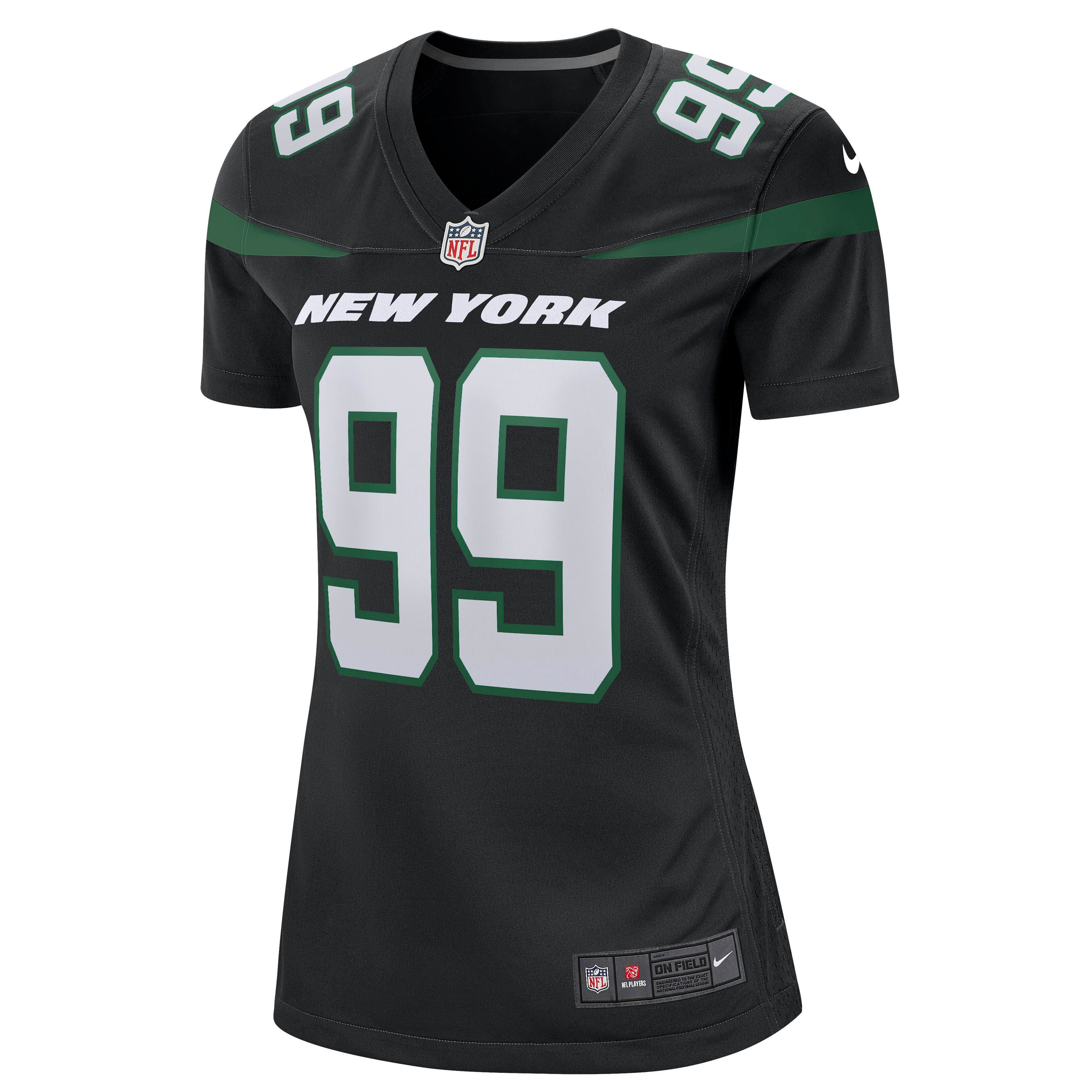 Mark Gastineau Stealth New York Jets Game Jersey - Women's - Image 2