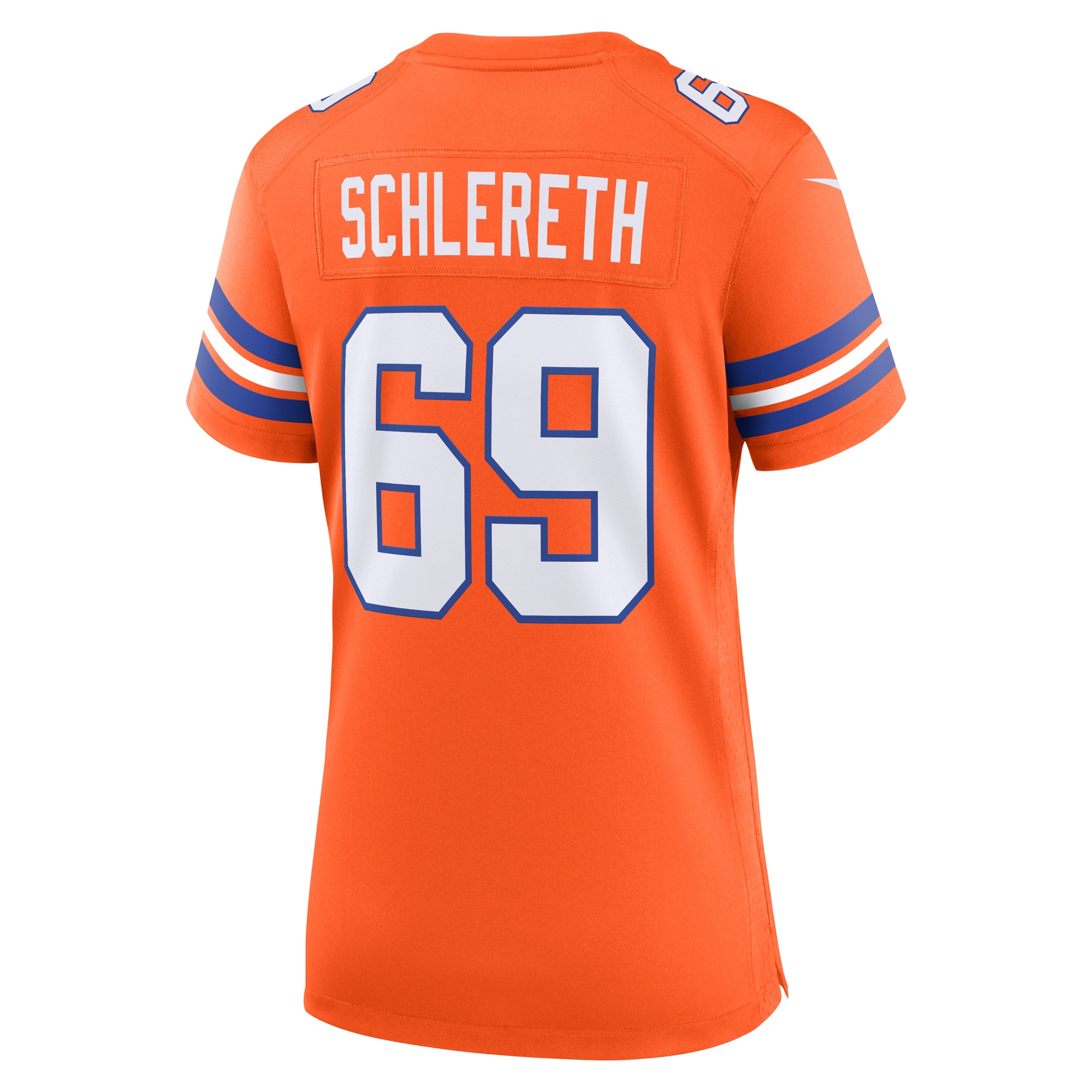 Mark Schlereth Denver Broncos Throwback Game Jersey - Women's - Image 3