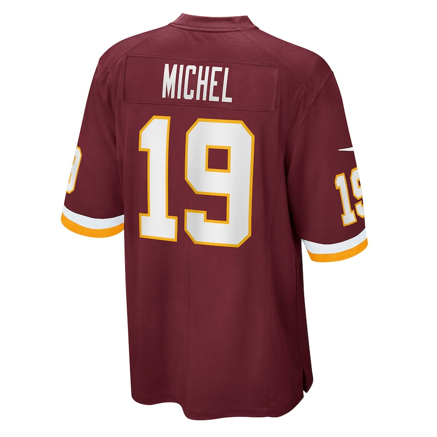 Marken Michel #19 Game Jersey - Men's | Burgundy - Image 3