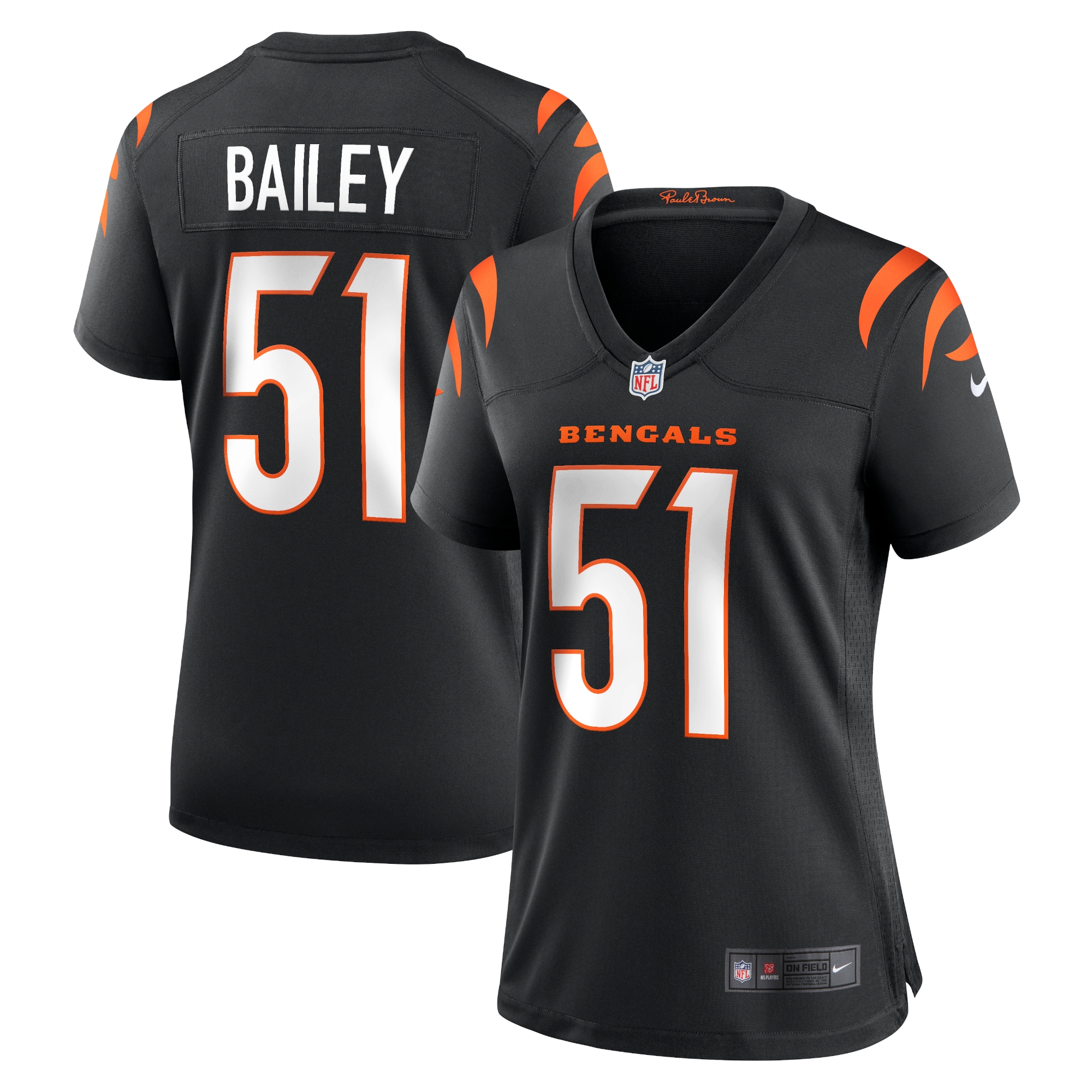 Markus Bailey Cincinnati Bengals Game Jersey - Women's