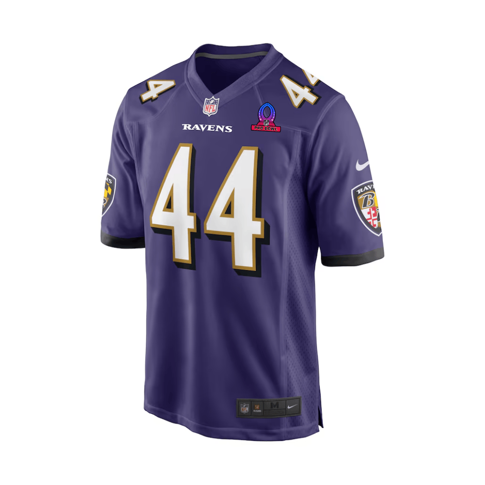 Alternative view of Marlon Humphrey #44 Baltimore Ravens Game Jersey - Men's | Purple