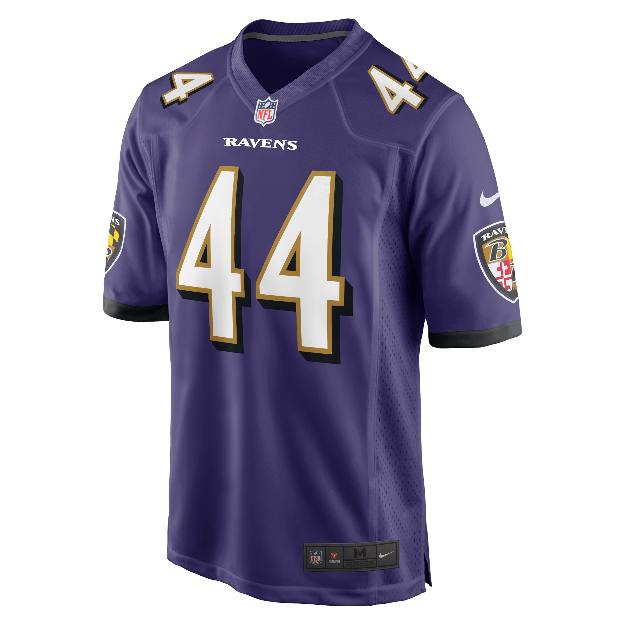 Alternative view of Marlon Humphrey Baltimore Ravens Game Jersey - Men's