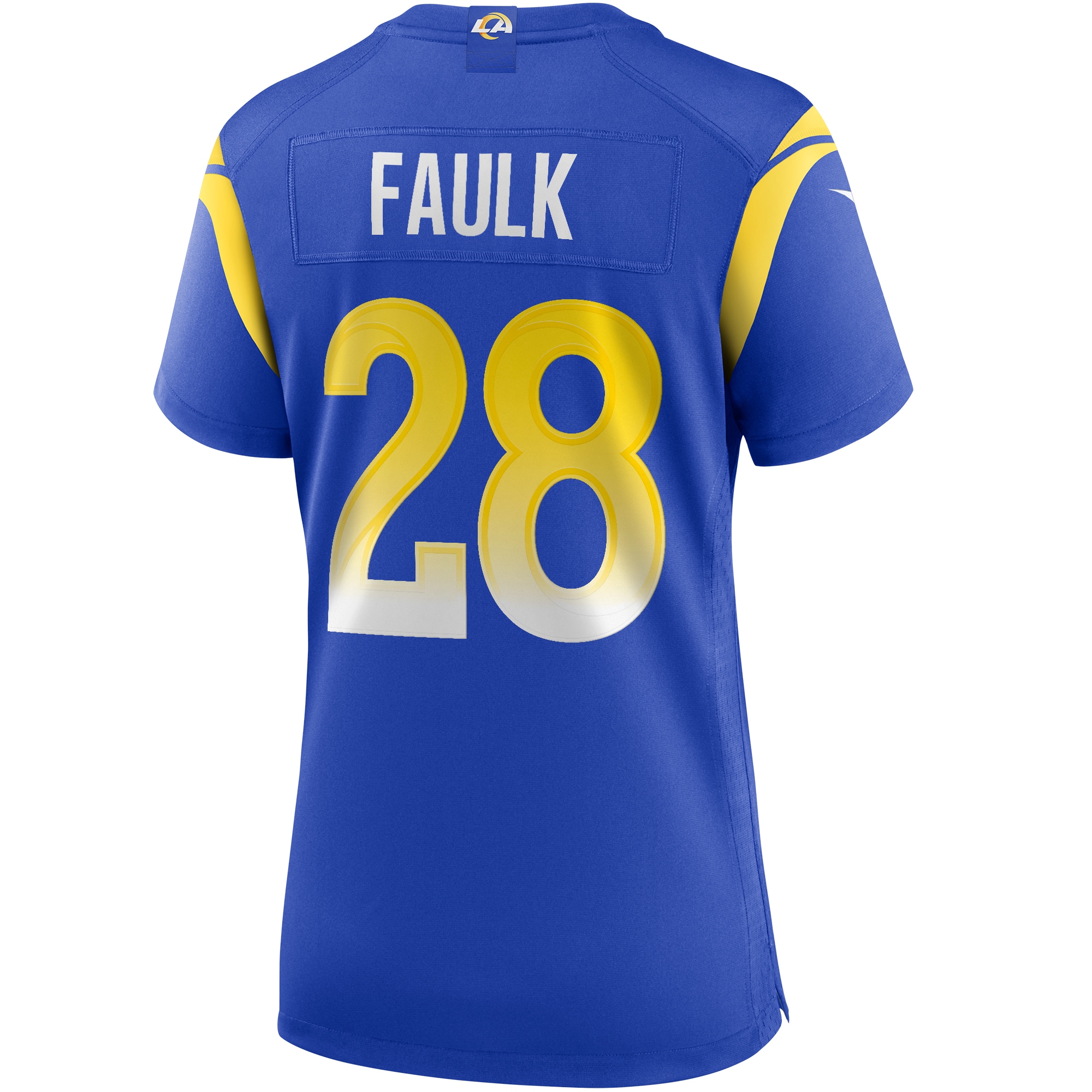 Marshall Faulk Los Angeles Rams Retired Player Game Jersey - Women's - Image 3