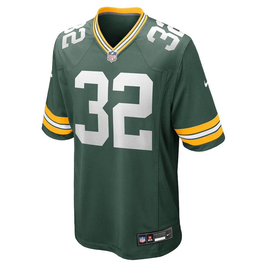 Alternative view of MarShawn Lloyd #32 Green Bay Packers Game Jersey - Men's | Green