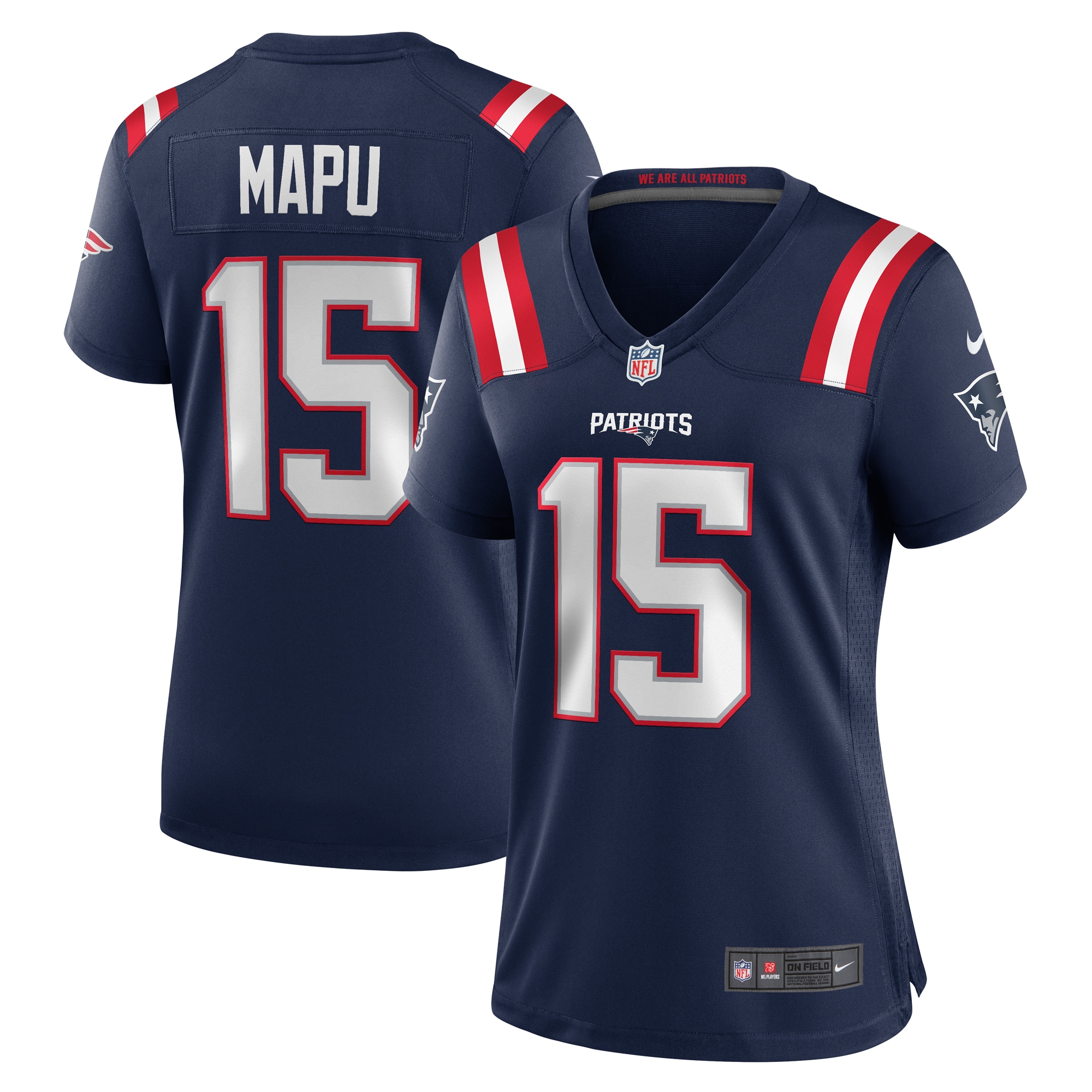 Marte Mapu New England Patriots Game Jersey - Women's