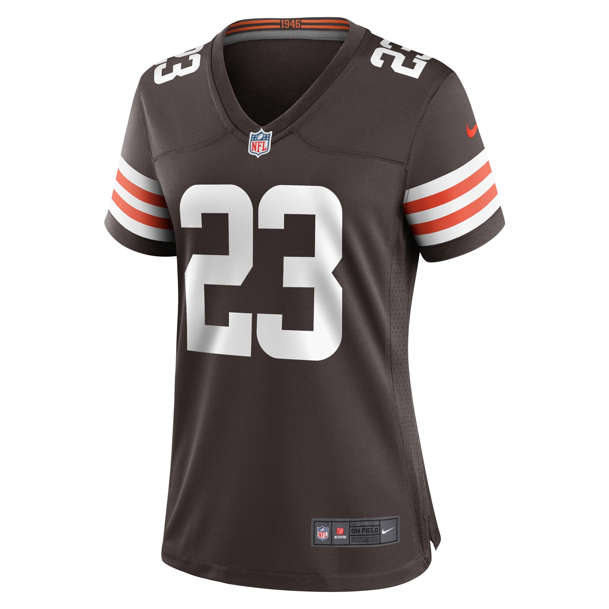 Alternative view of Martin Emerson Jr. Cleveland Browns Game Jersey - Women's