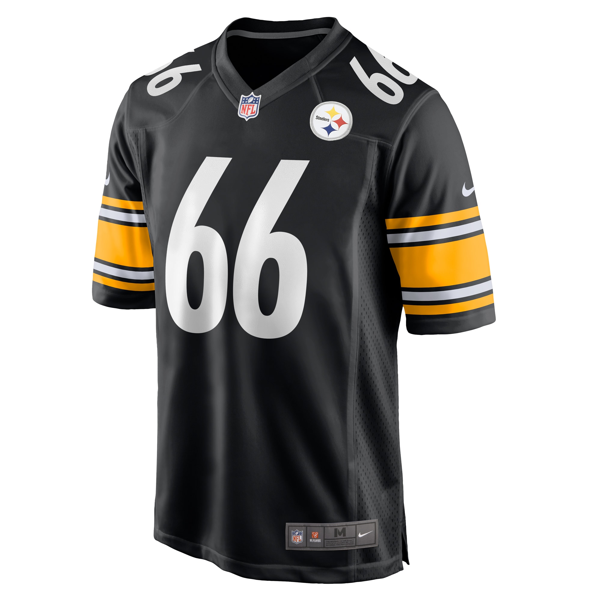 Alternative view of Mason McCormick Pittsburgh Steelers Game Jersey - Men's