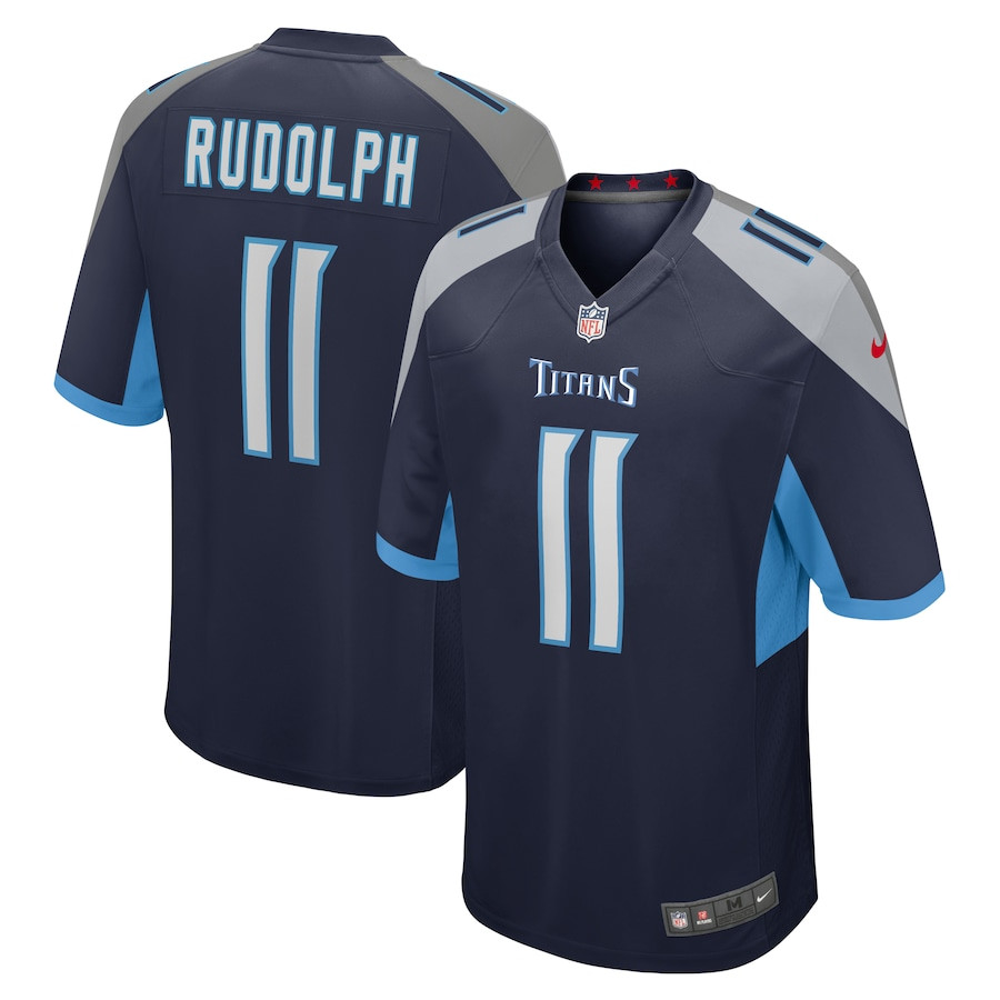 Mason Rudolph #11 Tennessee Titans Game Jersey - Men's | Navy