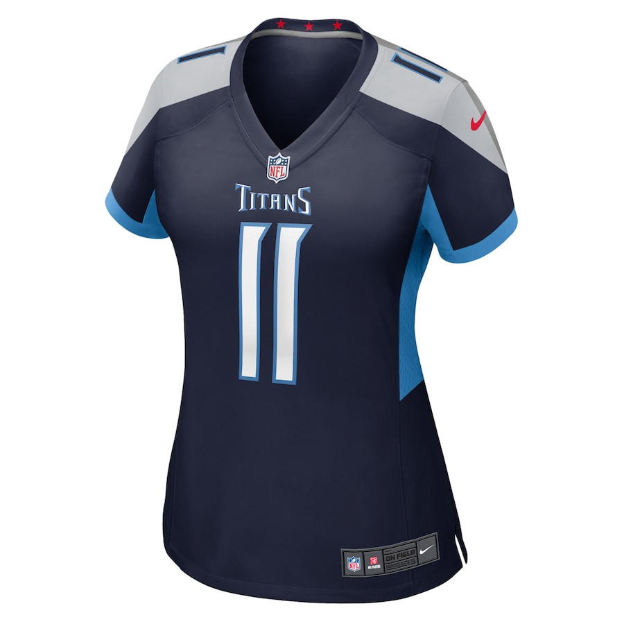 Alternative view of Mason Rudolph #11 Tennessee Titans Game Jersey - Women's | Navy