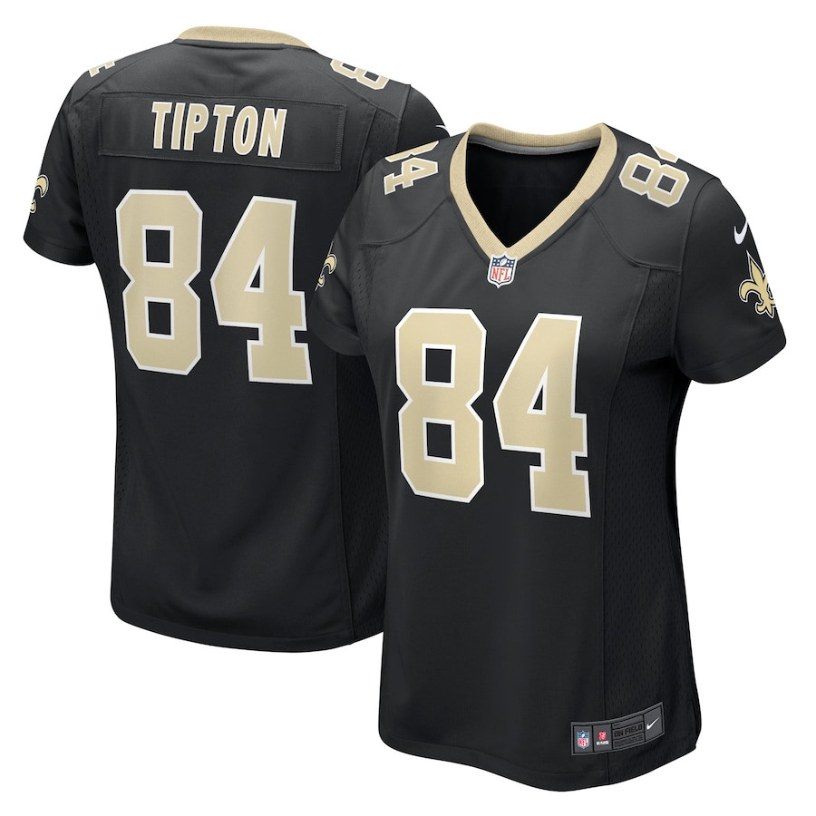 Mason Tipton #84 New Orleans Saints Game Jersey - Women's | Black
