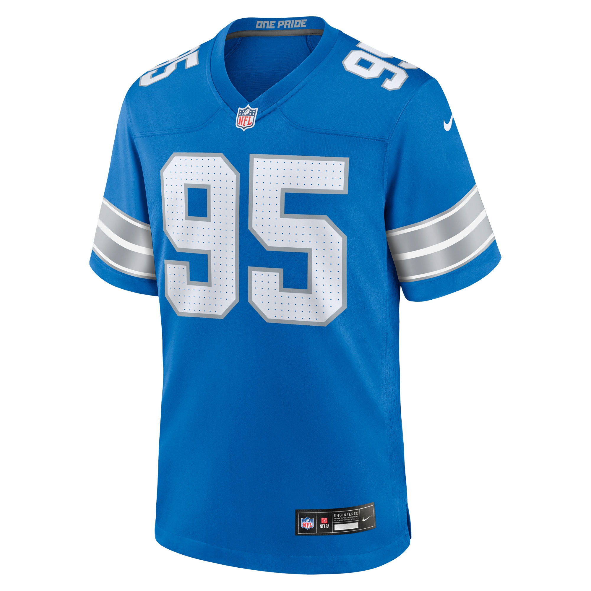 Alternative view of Mathieu Betts Detroit Lions Game Jersey - Men's