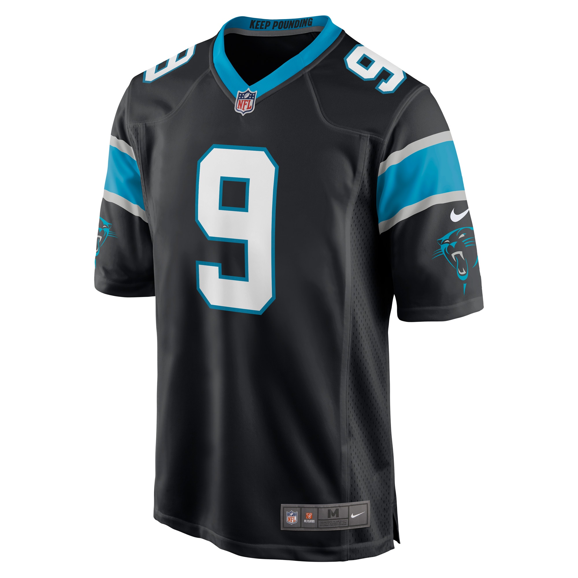 Alternative view of Matt Corral Carolina Panthers Game Jersey - Men's