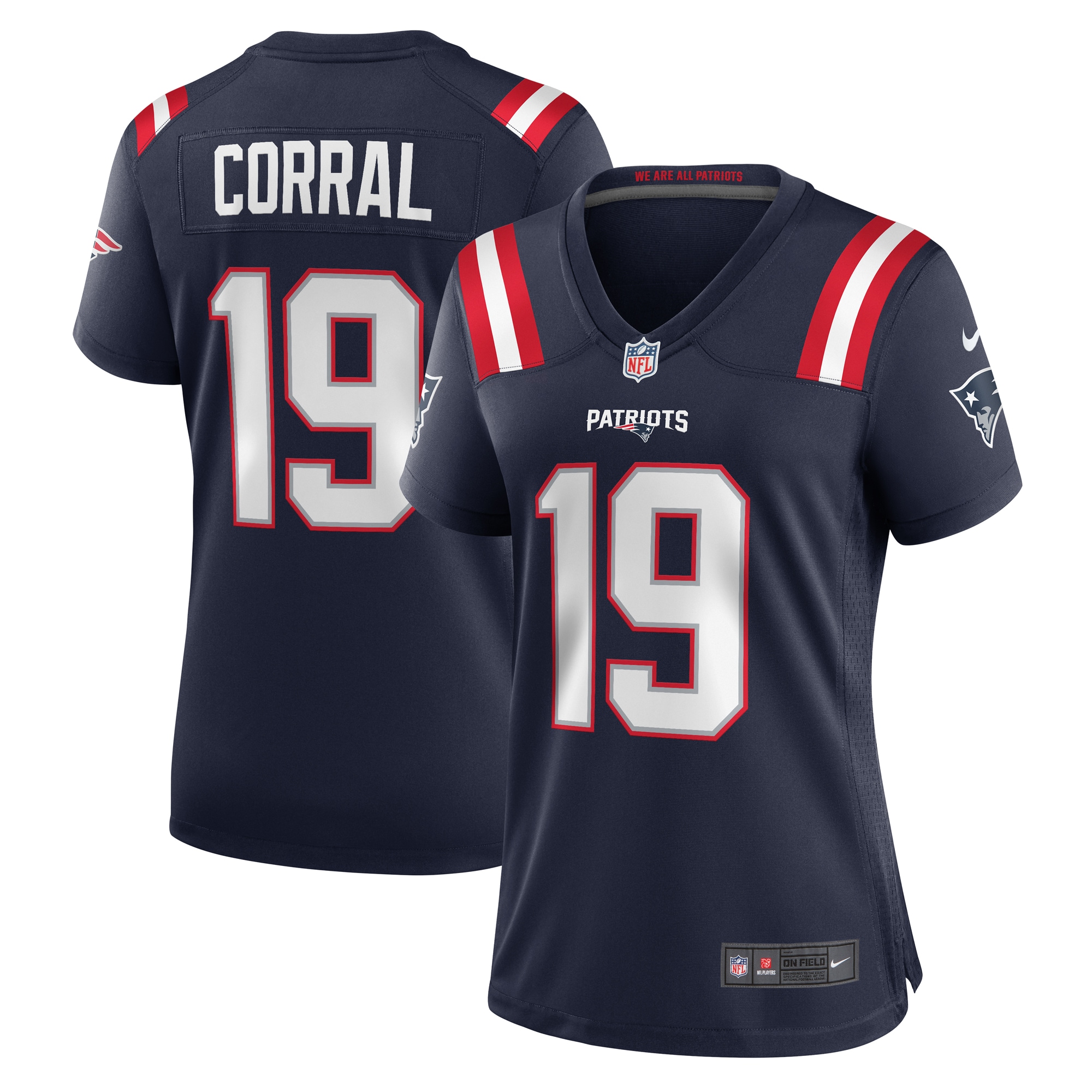 Matt Corral New England Patriots Game Jersey - Women's