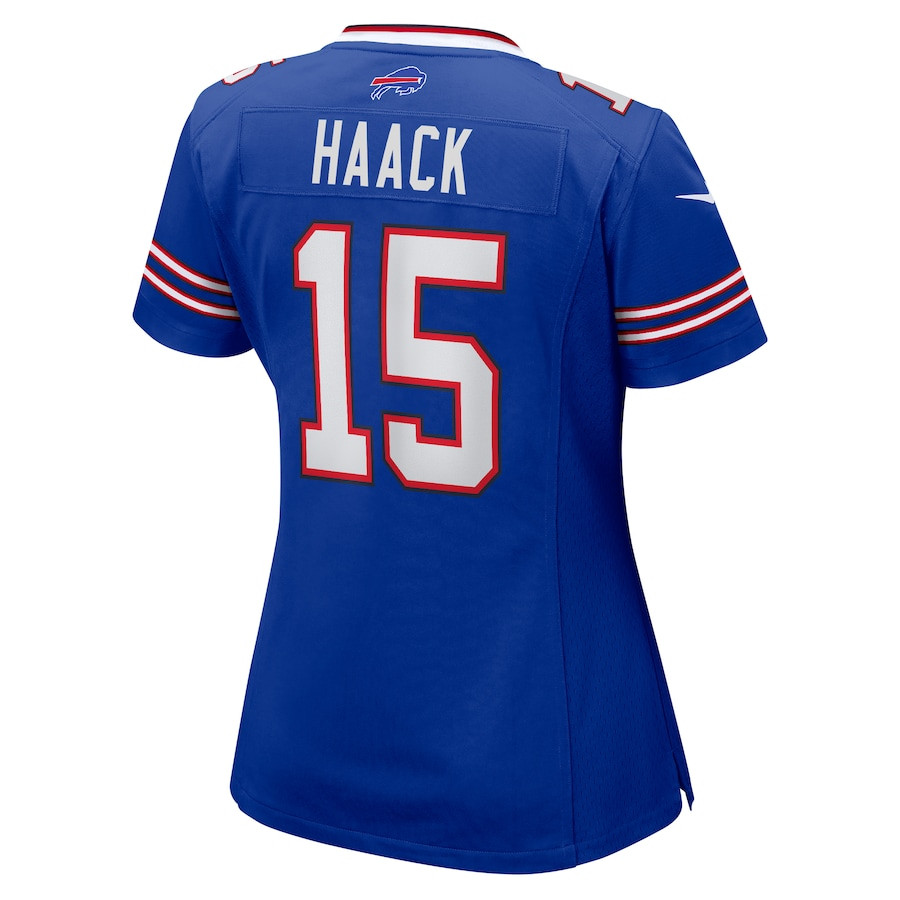 Matt Haack #15 Buffalo Bills Game Jersey - Women's | Royal - Image 3
