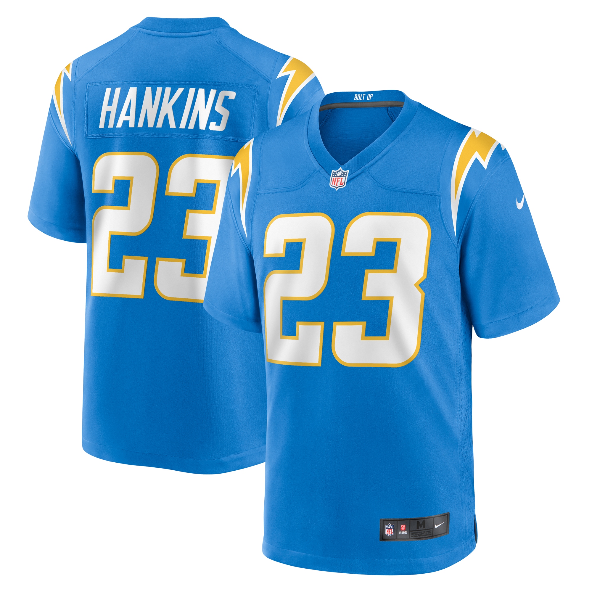 Matt Hankins Los Angeles Chargers Game Jersey - Men's